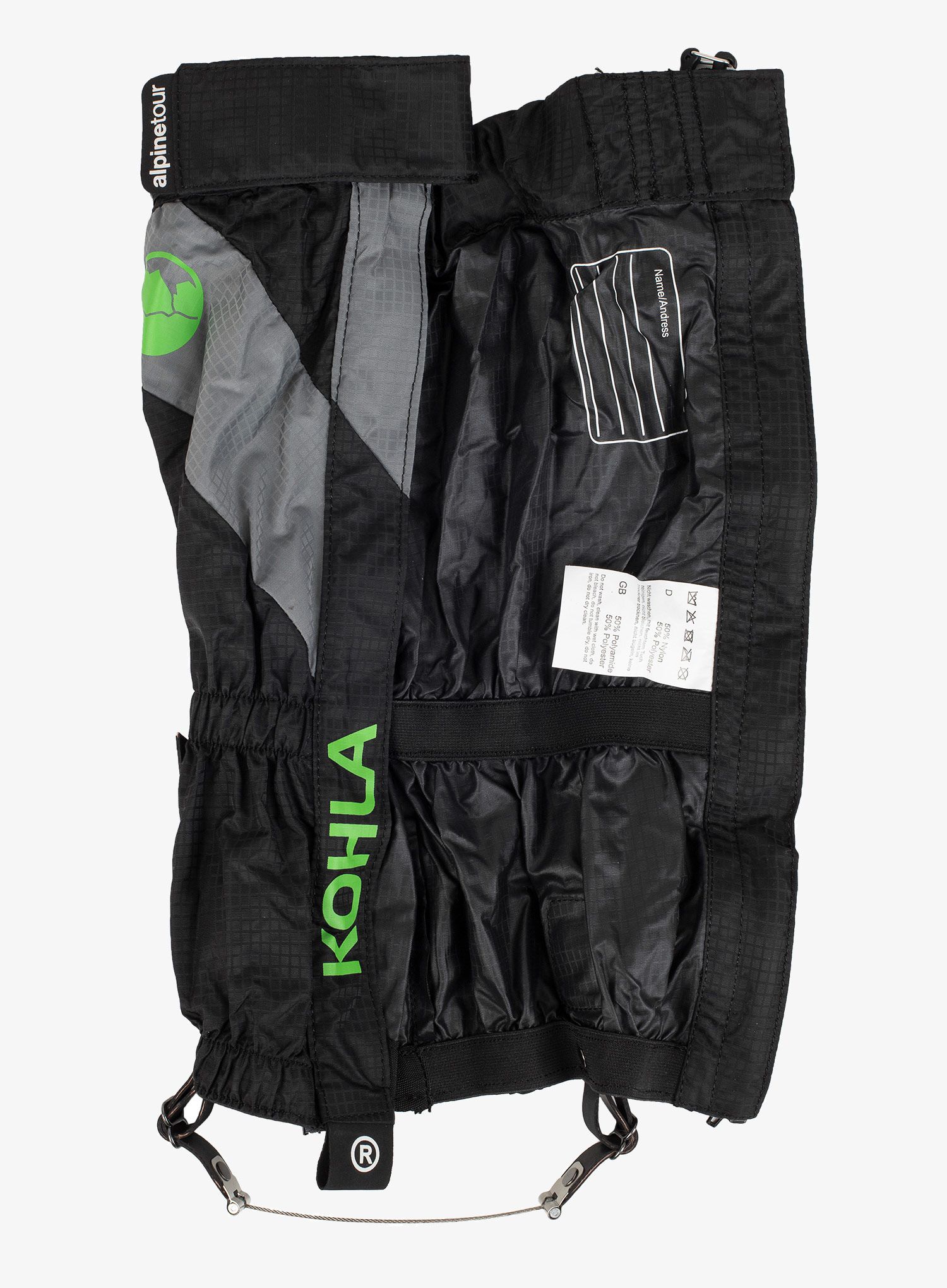 Gamaše Kohla Alpine Tour Gaiter - caviar/quiet shade