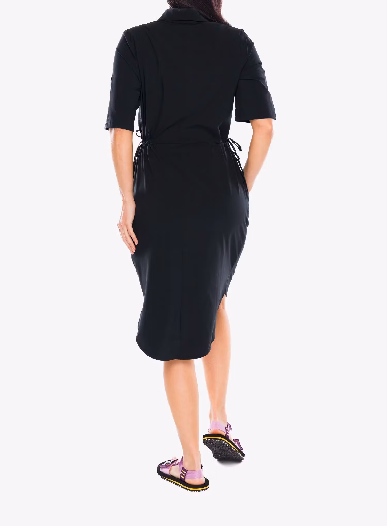 Športna obleka Royal Robbins Spotless Traveler Dress SS - jet black