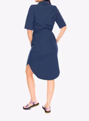 Športna obleka Royal Robbins Spotless Traveler Dress SS - navy