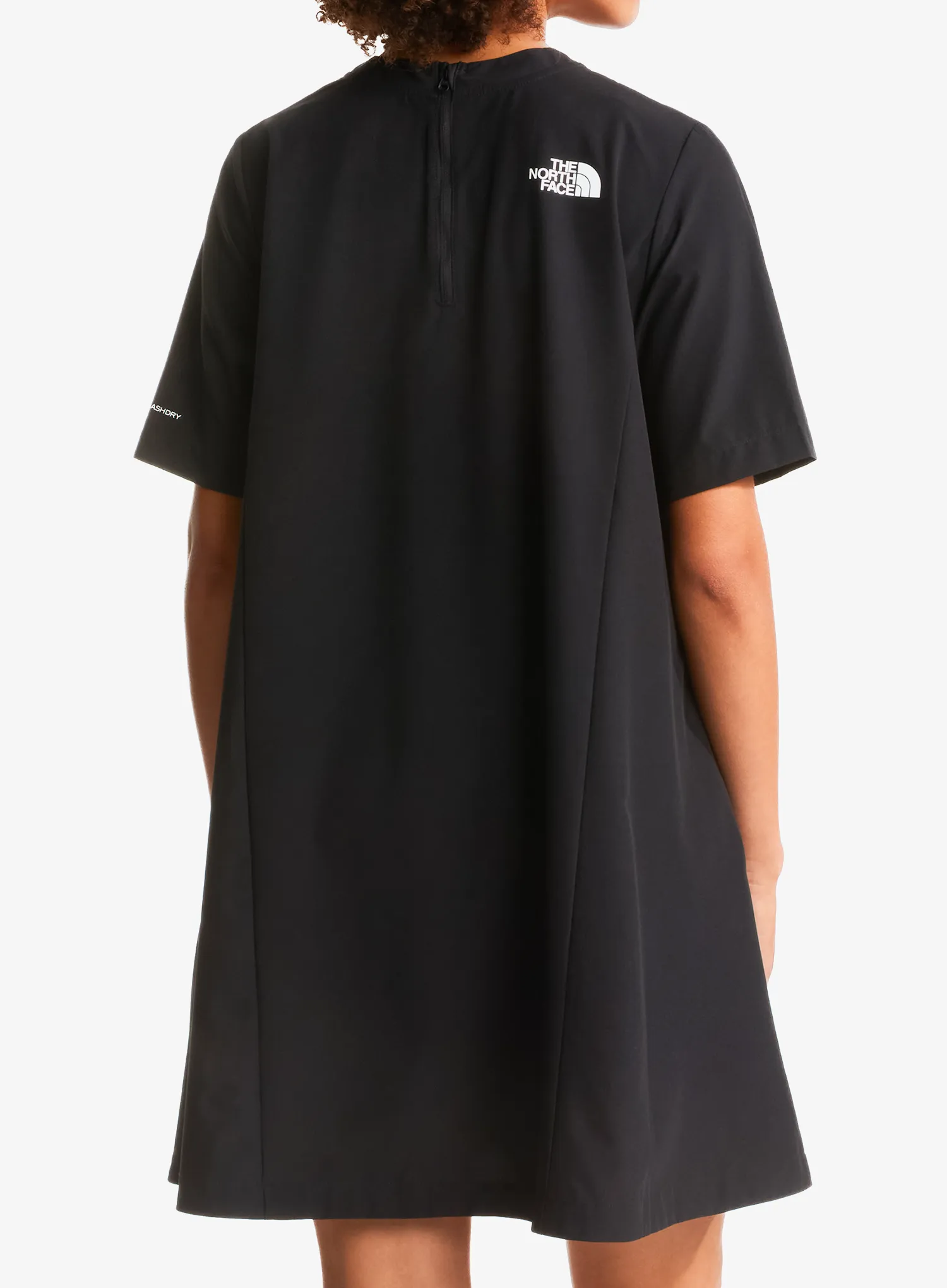 Športna obleka The North Face Packable Short Sleeve Dress - tnf black