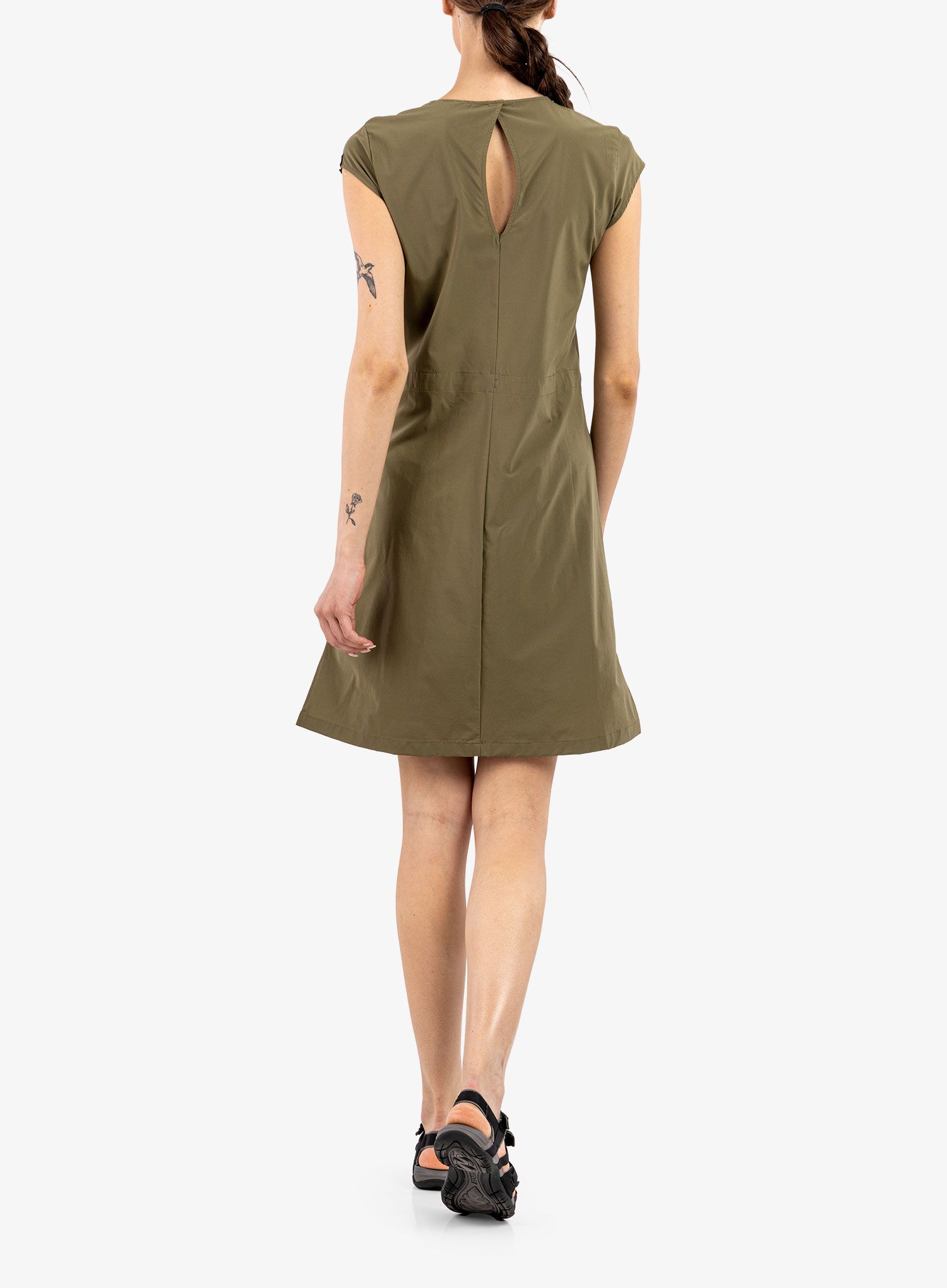 Športna obleka Fjallraven High Coast Lite Dress  - green