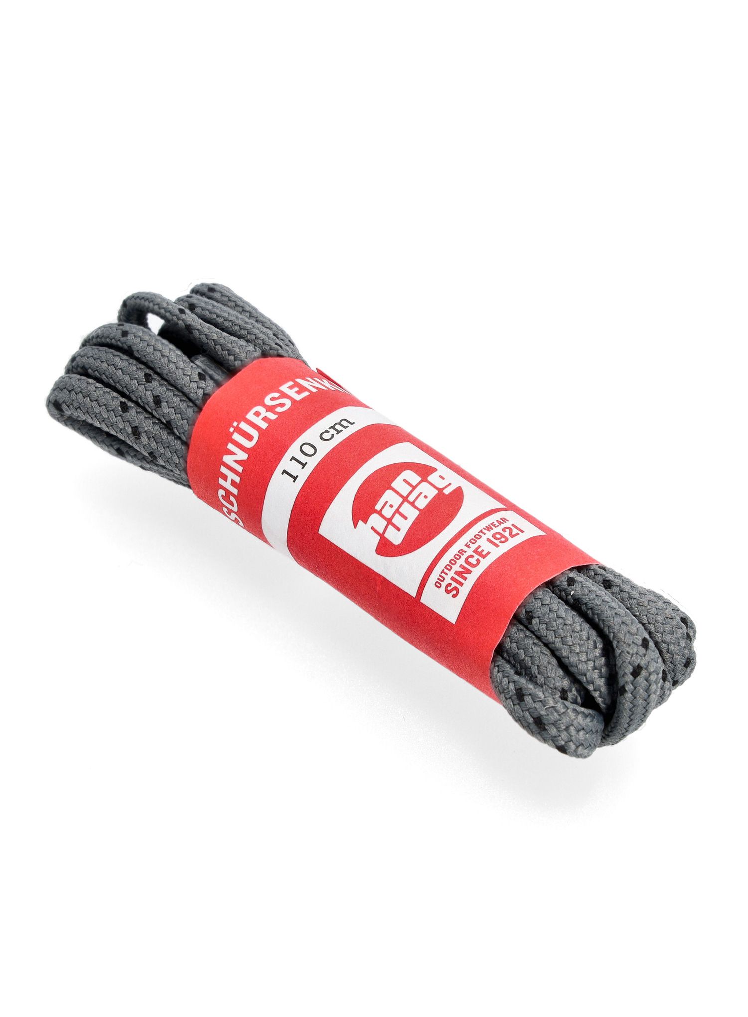 Vezalke Hanwag Laces 110 cm - grey/black