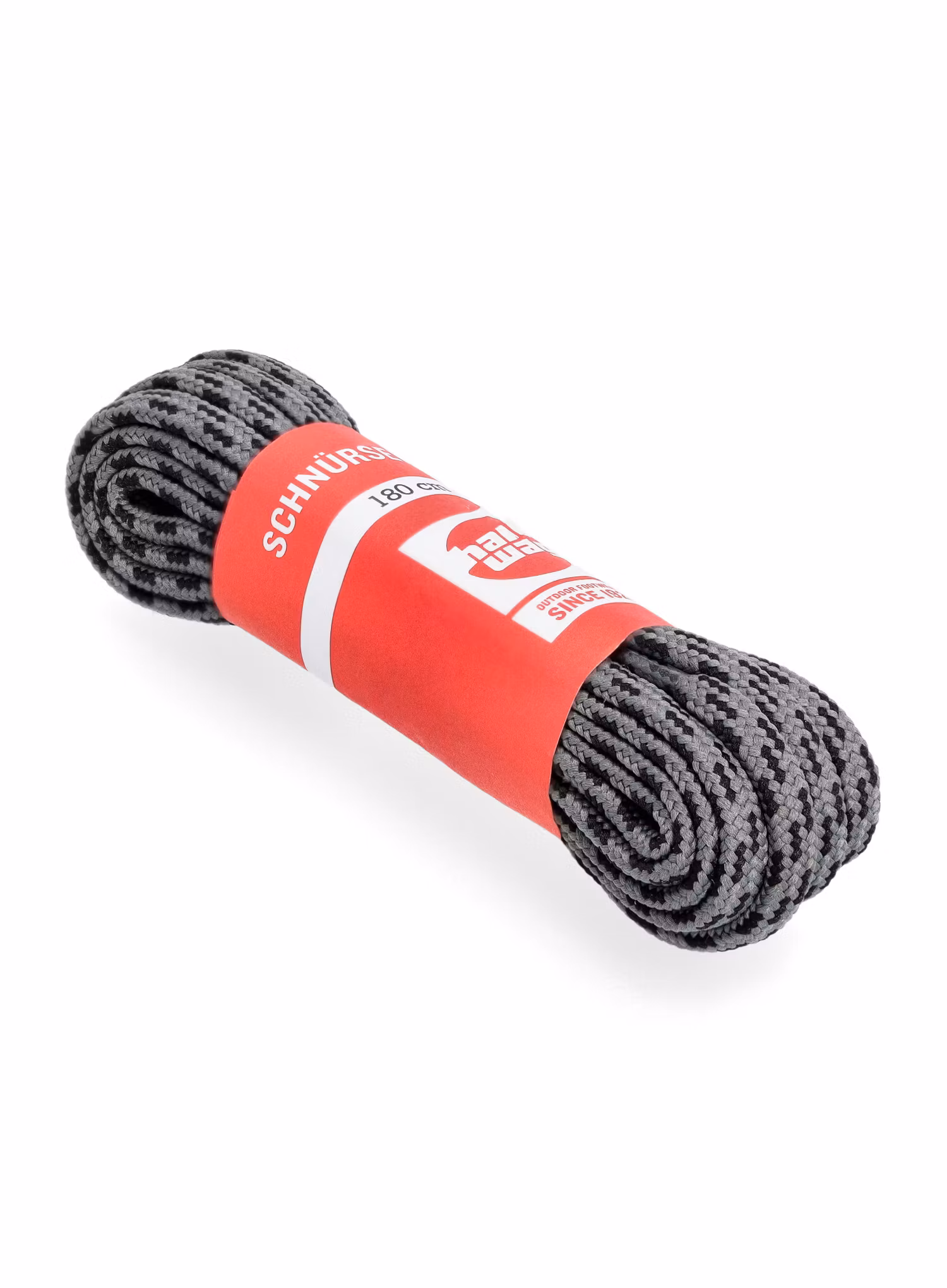 Vezalke Hanwag Laces 180 cm - grey/black