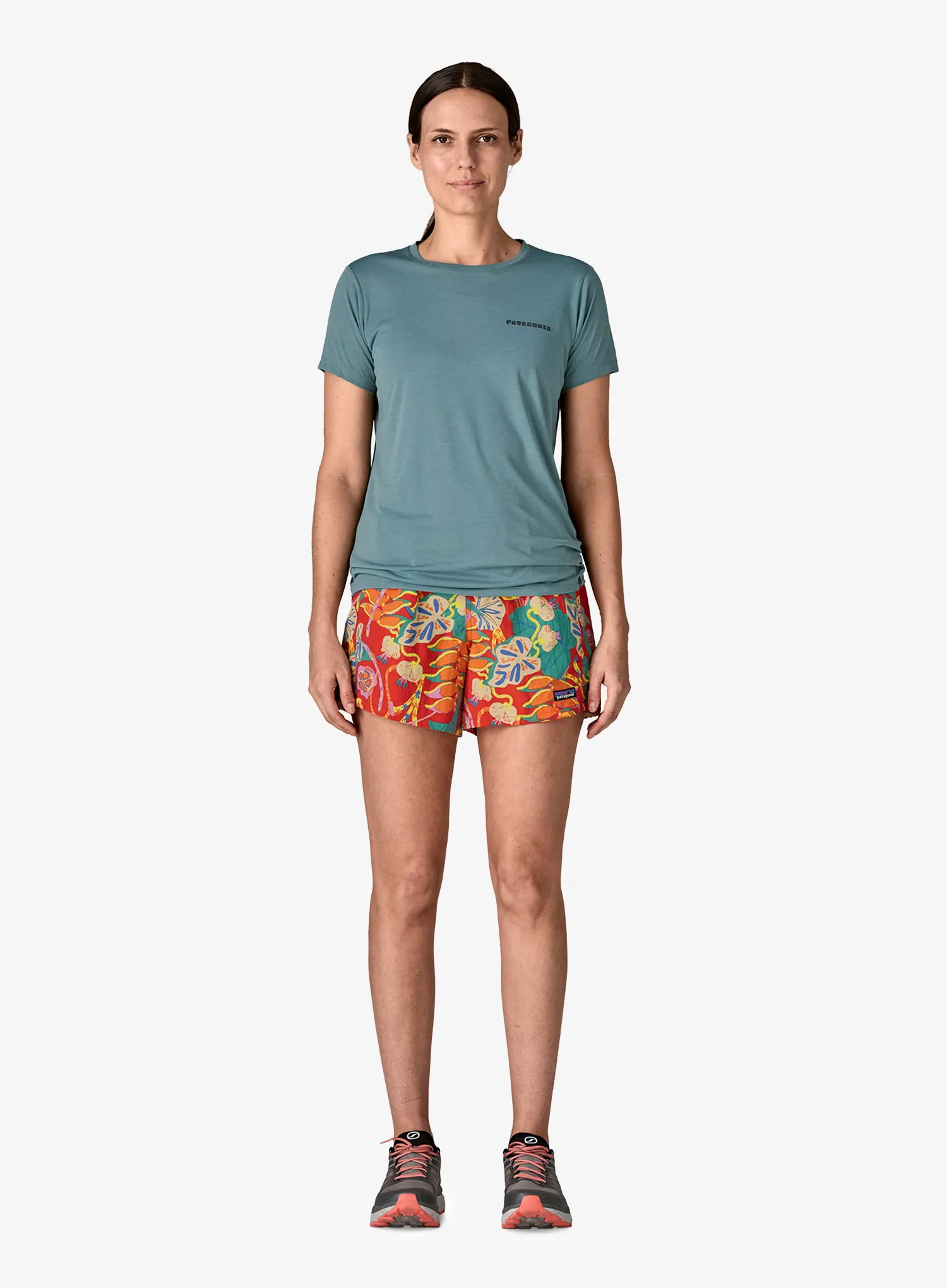 Ženske kratke hlače Patagonia Baggies Shorts 5 - tropiclimb/hot ember