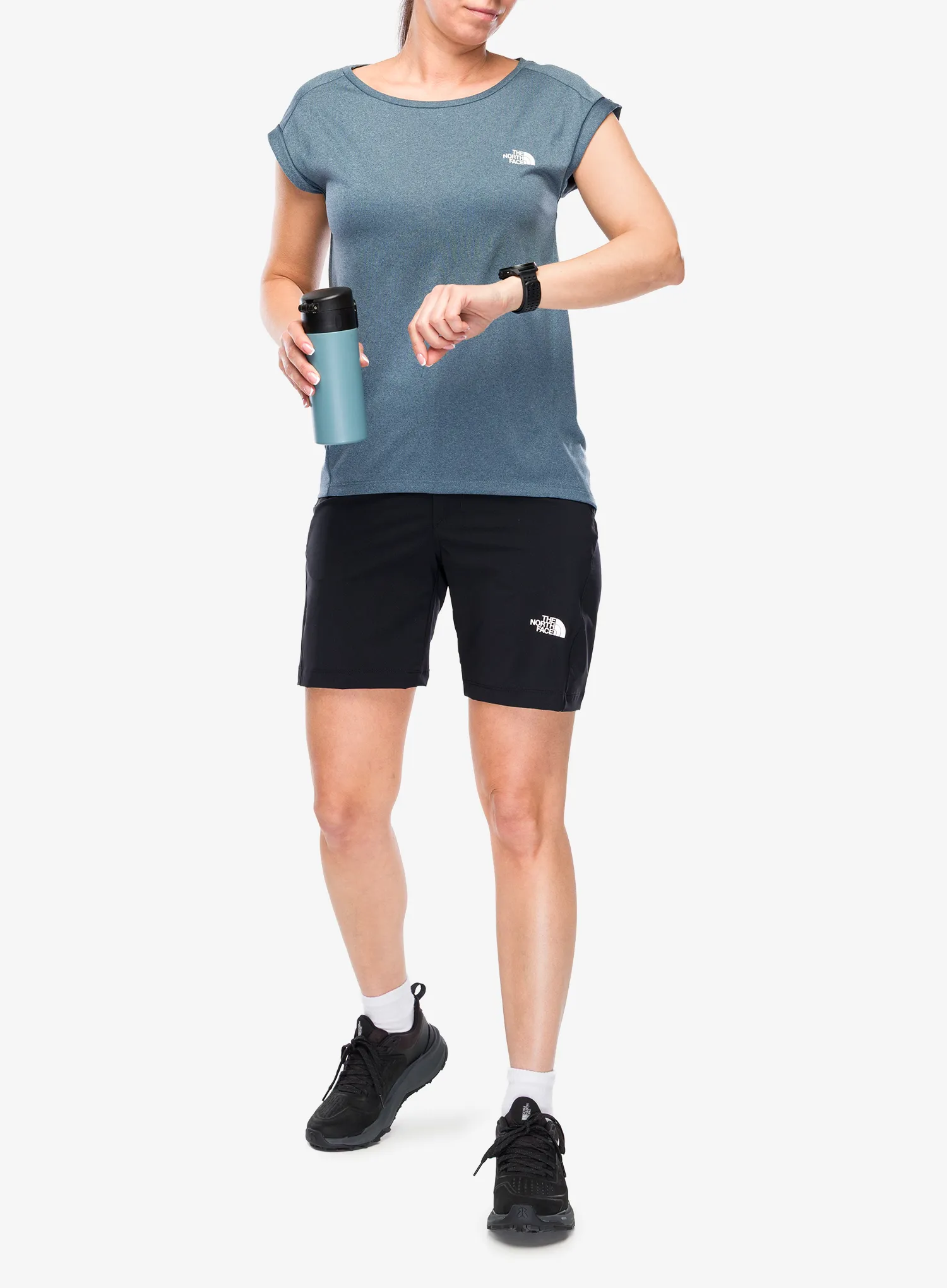 Ženske kratke hlače The North Face Felik Slim Tapered Short - tnf black