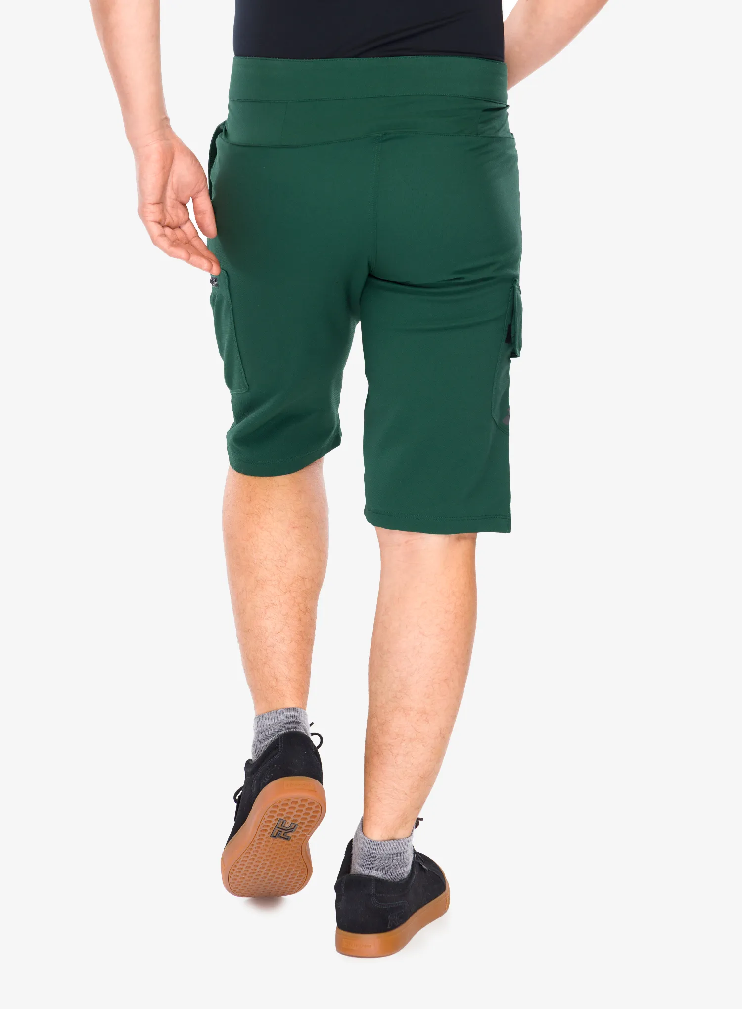 Kolesarske kratke hlače 100% Ridecamp Short - forest green