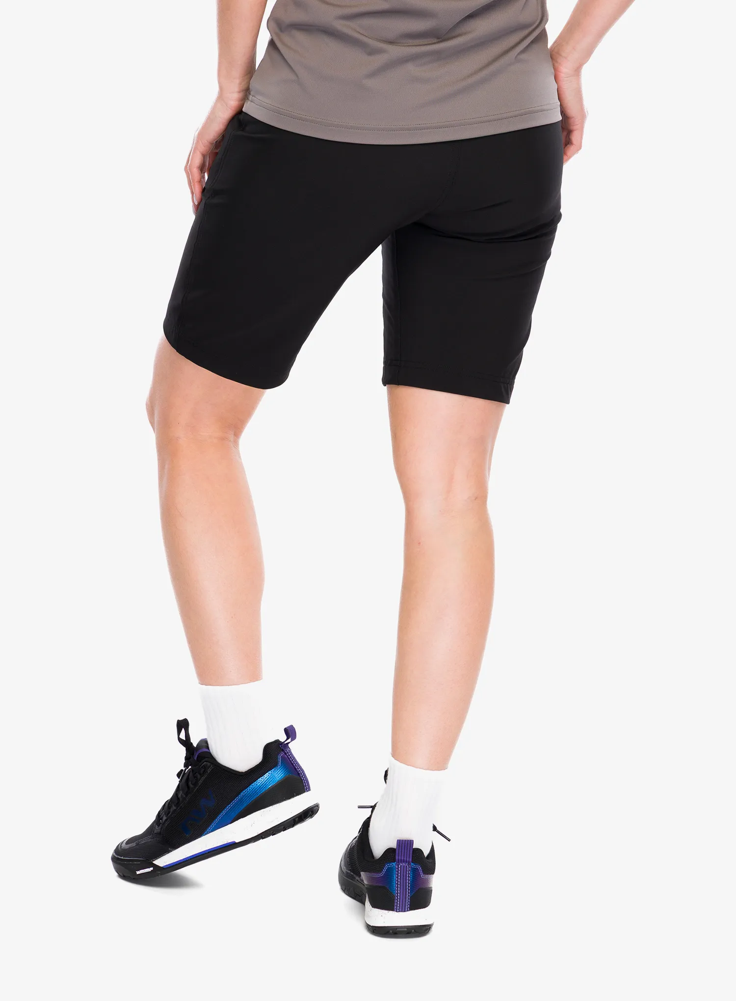 Ženske kolesarske kratke hlače Northwave Escape 2 Baggy - black
