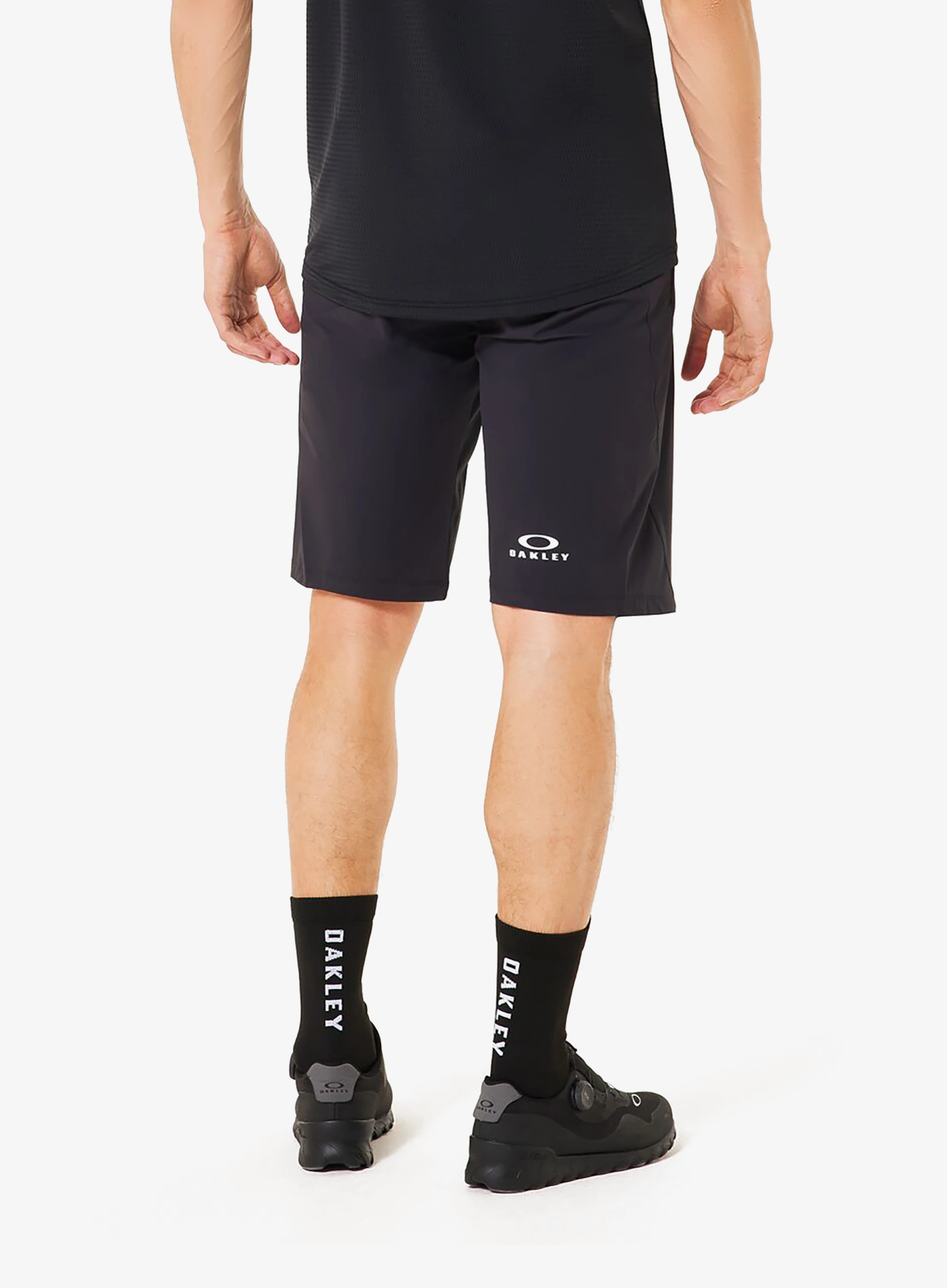 Kolesarske kratke hlače Oakley Free Ride Lined Short - blackout
