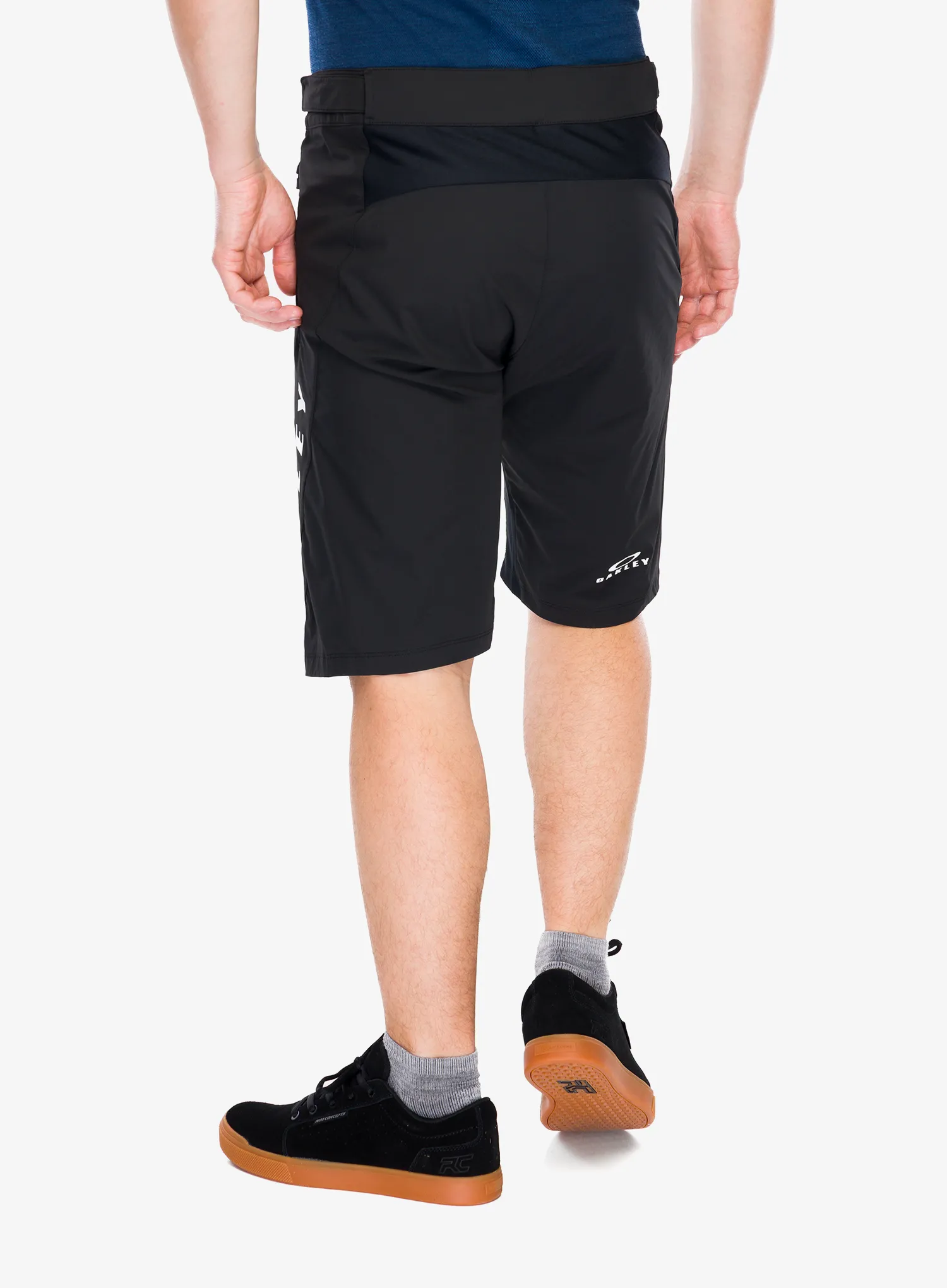Kolesarske kratke hlače Oakley Free Ride Short - blackout