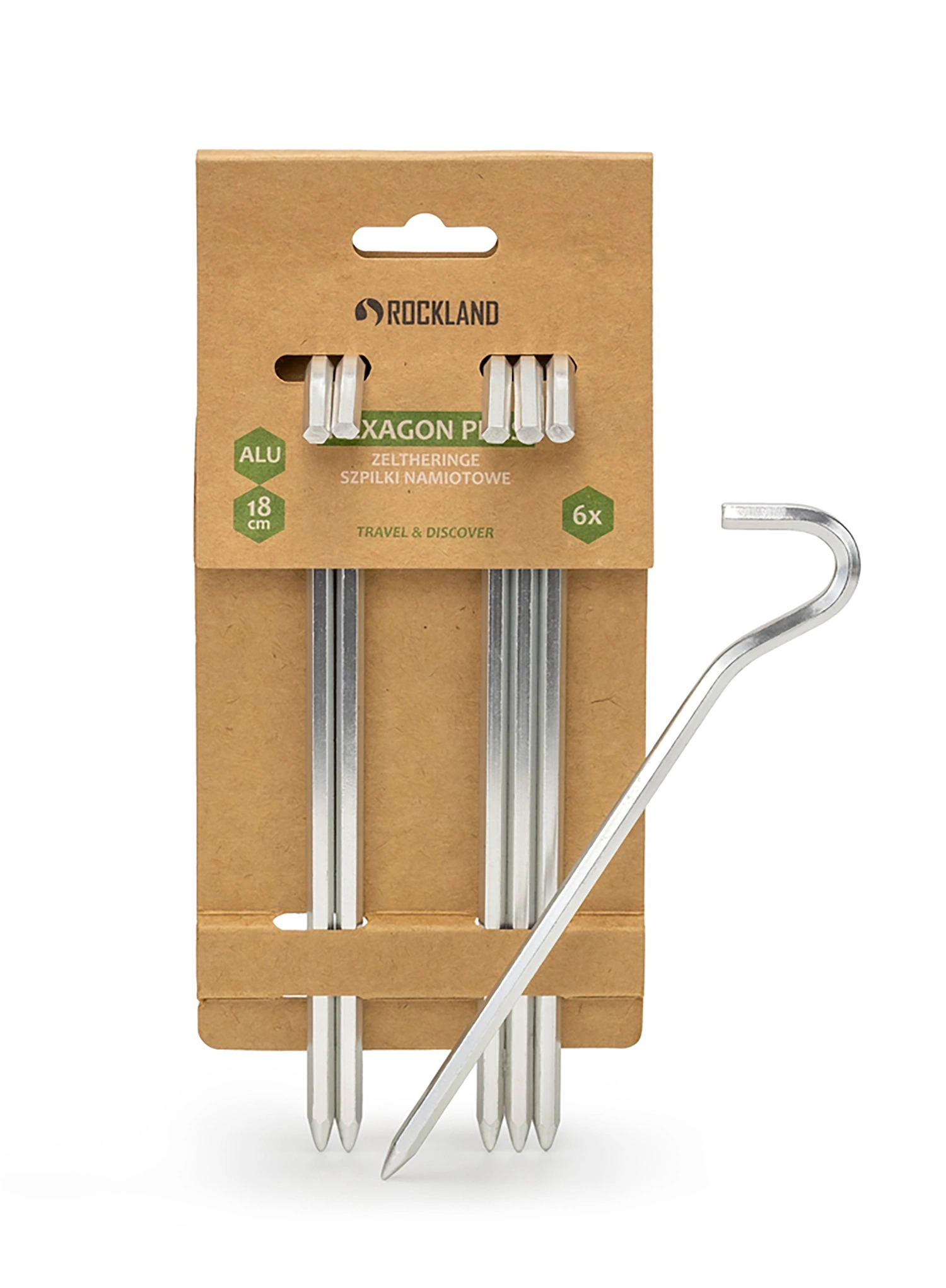 Šotorske palice Rockland Haxagon 6 pcs
