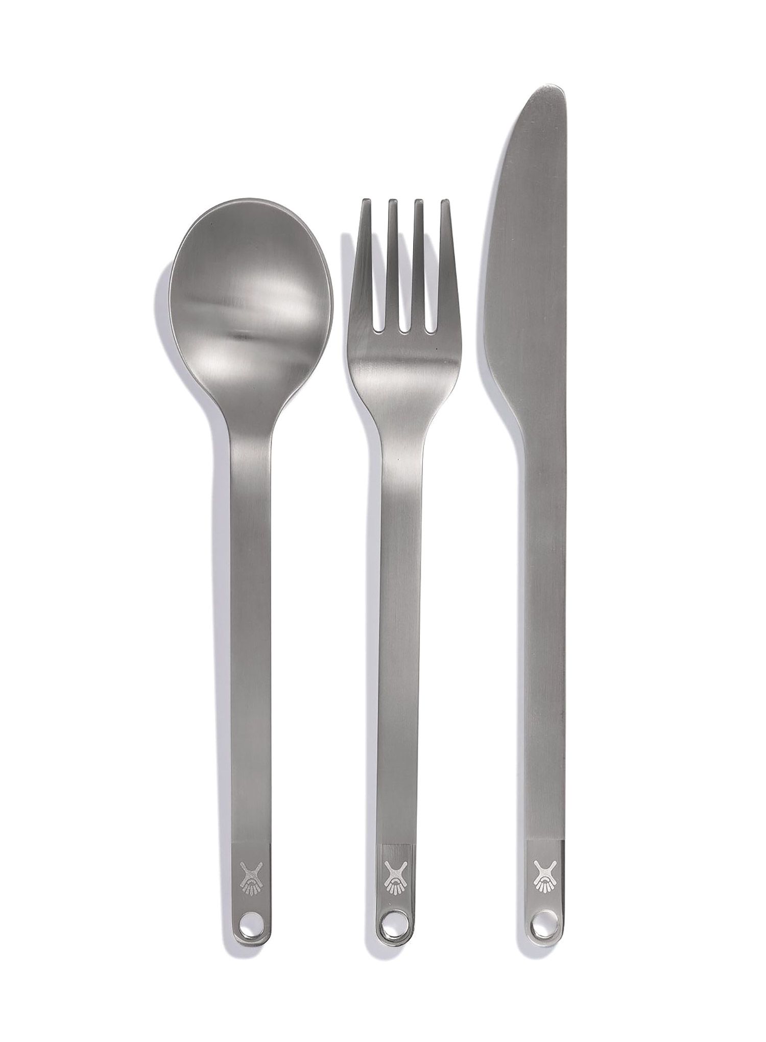Jedilni pribor Hydro Flask Flatware Set Stainless/Pouch - black