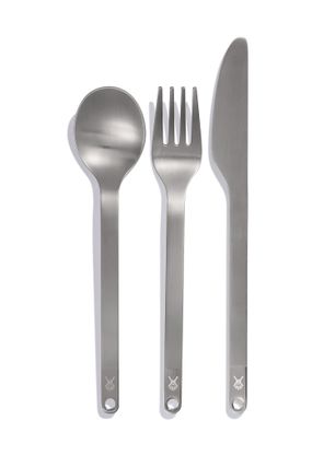Jedilni pribor Hydro Flask Flatware Set Stainless/Pouch - black