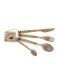 Jedilni pribor Kupilka Cutlery - brown/brown
