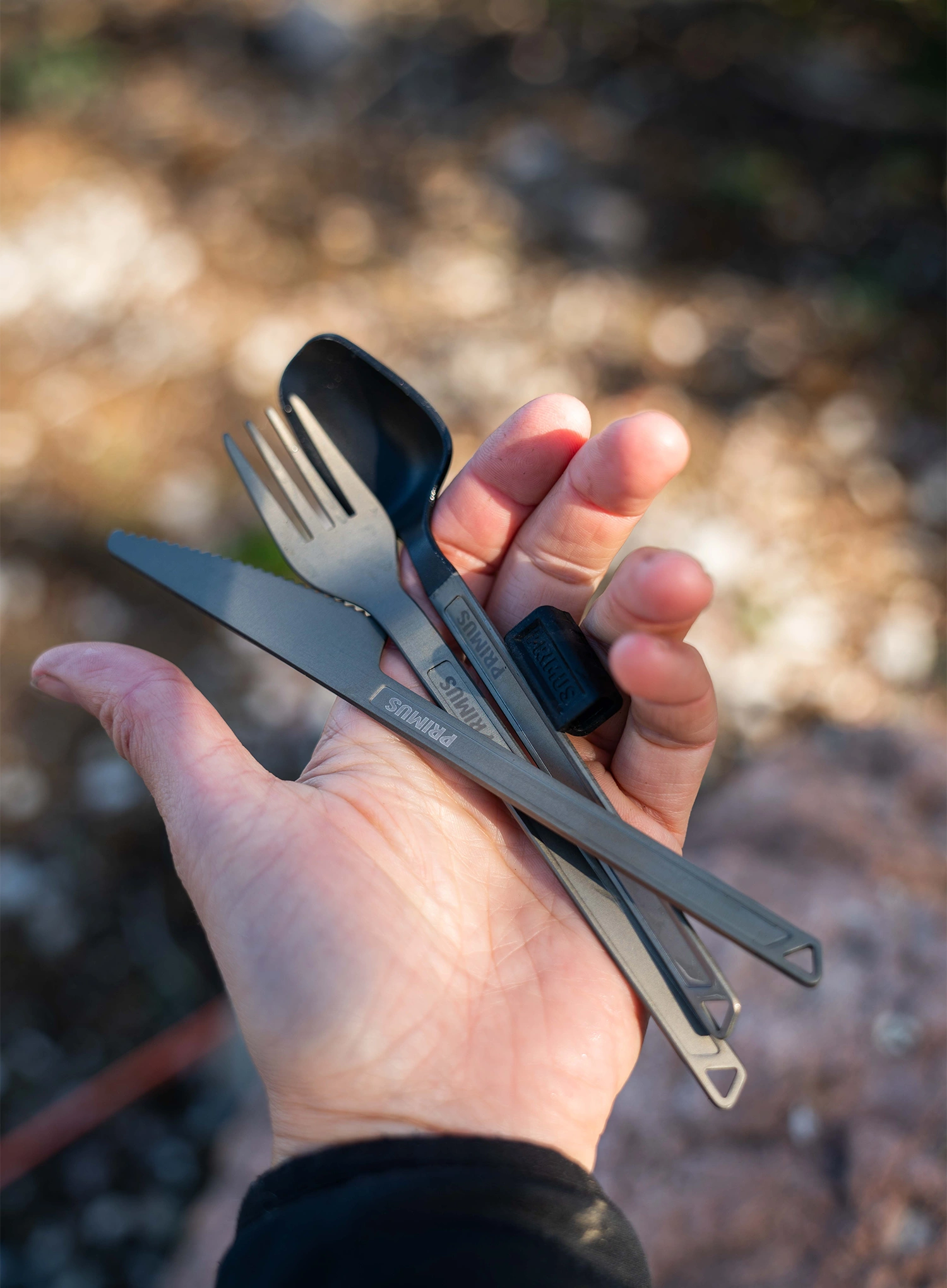 Jedilni pribor Primus Trek Cutlery Set - aluminium