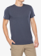 Bombažna majica moška Dovre O-neck Bamboo Viscose T-shirt - grey