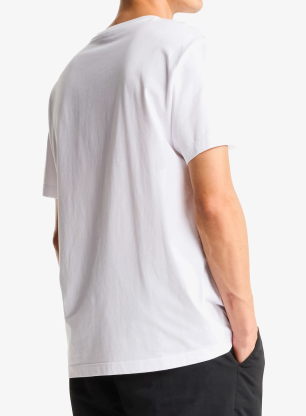 Bombažna majica moška The North Face Essential Center Logo Relaxed SS - tnf white