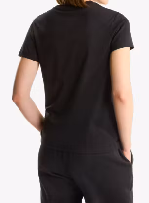 Ženska majica The North Face Evolution Simple Dome Slim Short Sleeve - tnf black