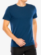 Majica s kratkimi rokavi Dovre O-neck Bamboo Viscose T-shirt - blue