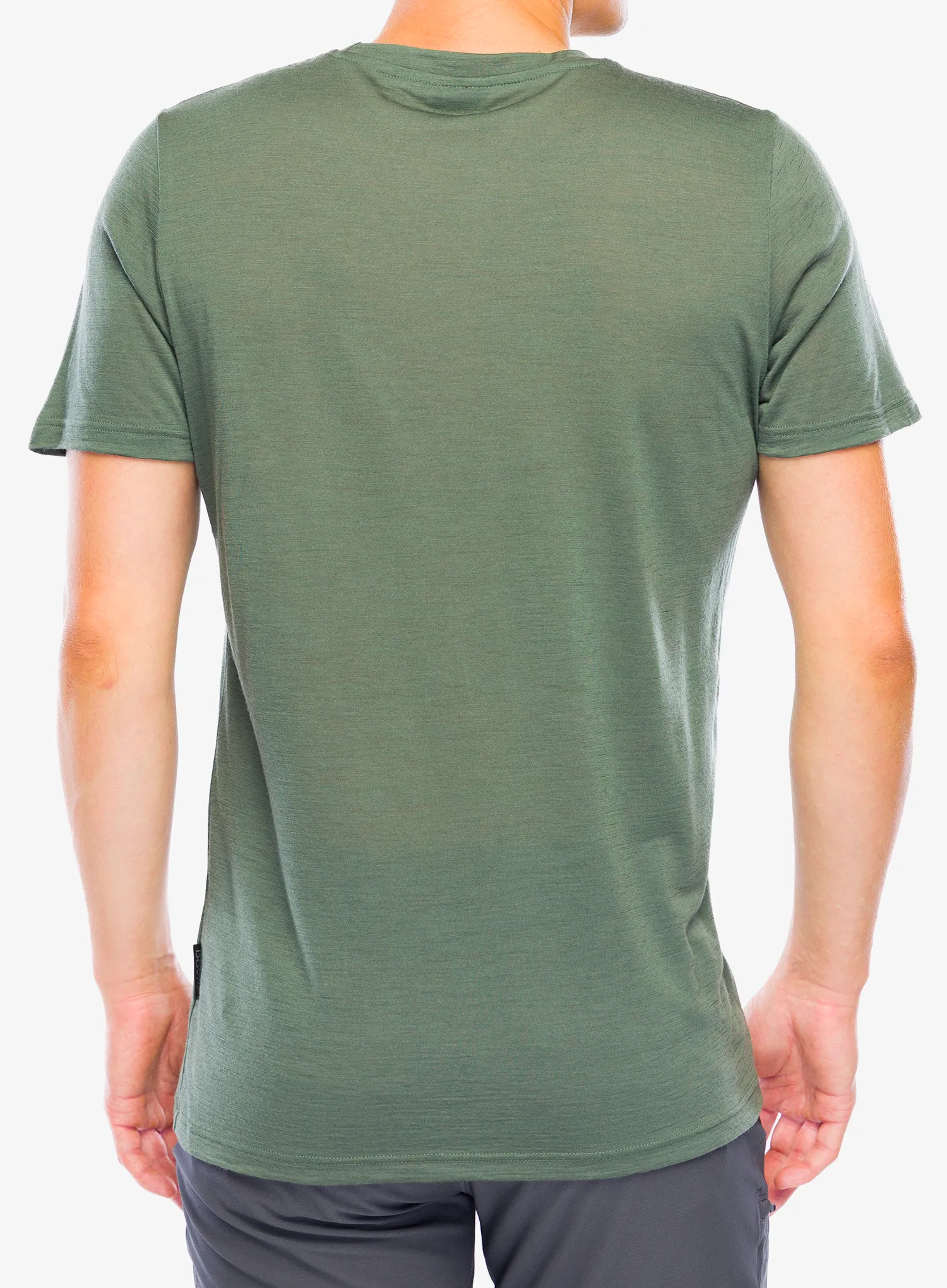 Majica s kratkimi rokavi Dovre 100% Merino Wool Light - green