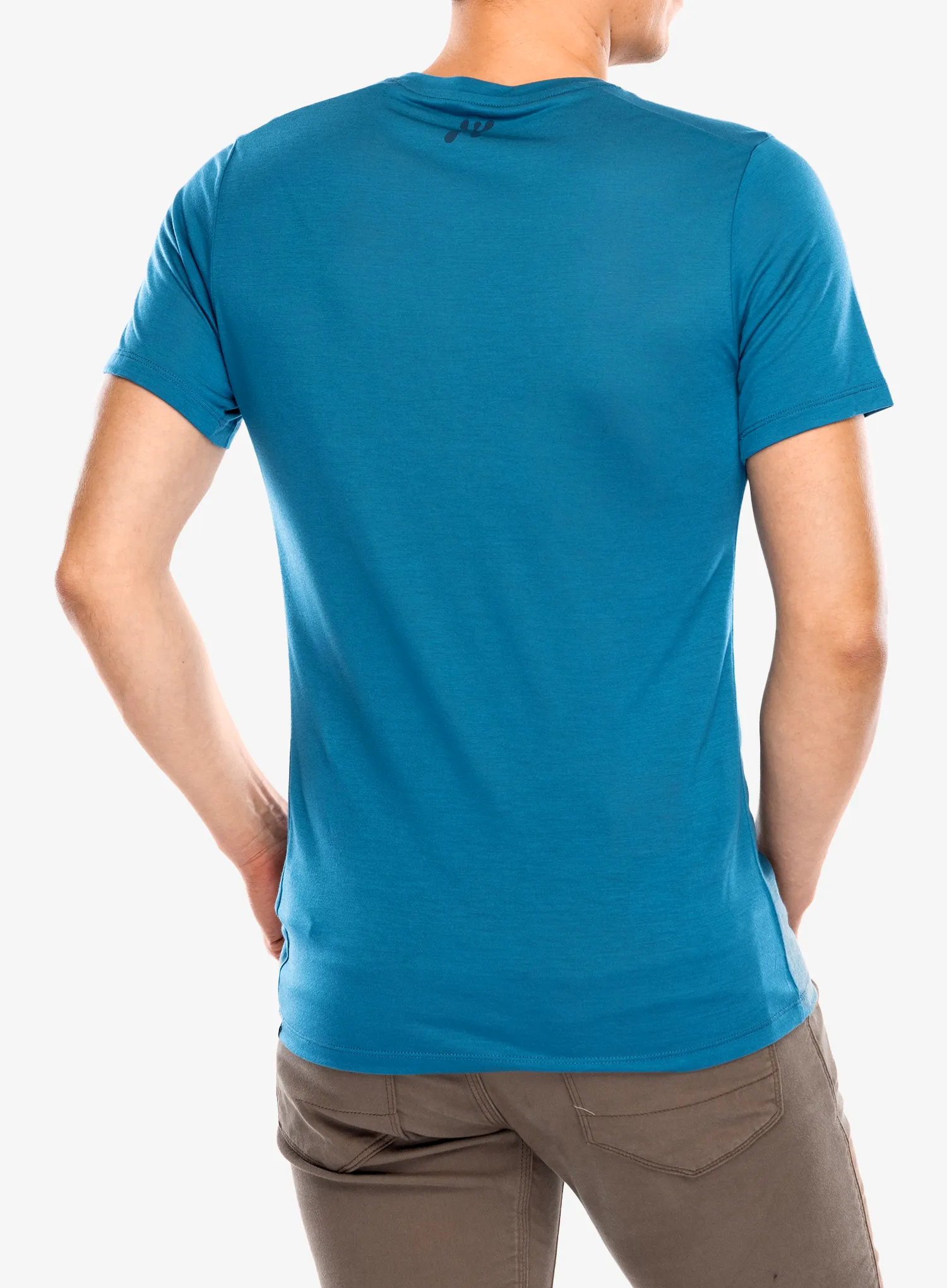 Majica s kratkimi rokavi Houdini Tree Message Tee - out of the blue