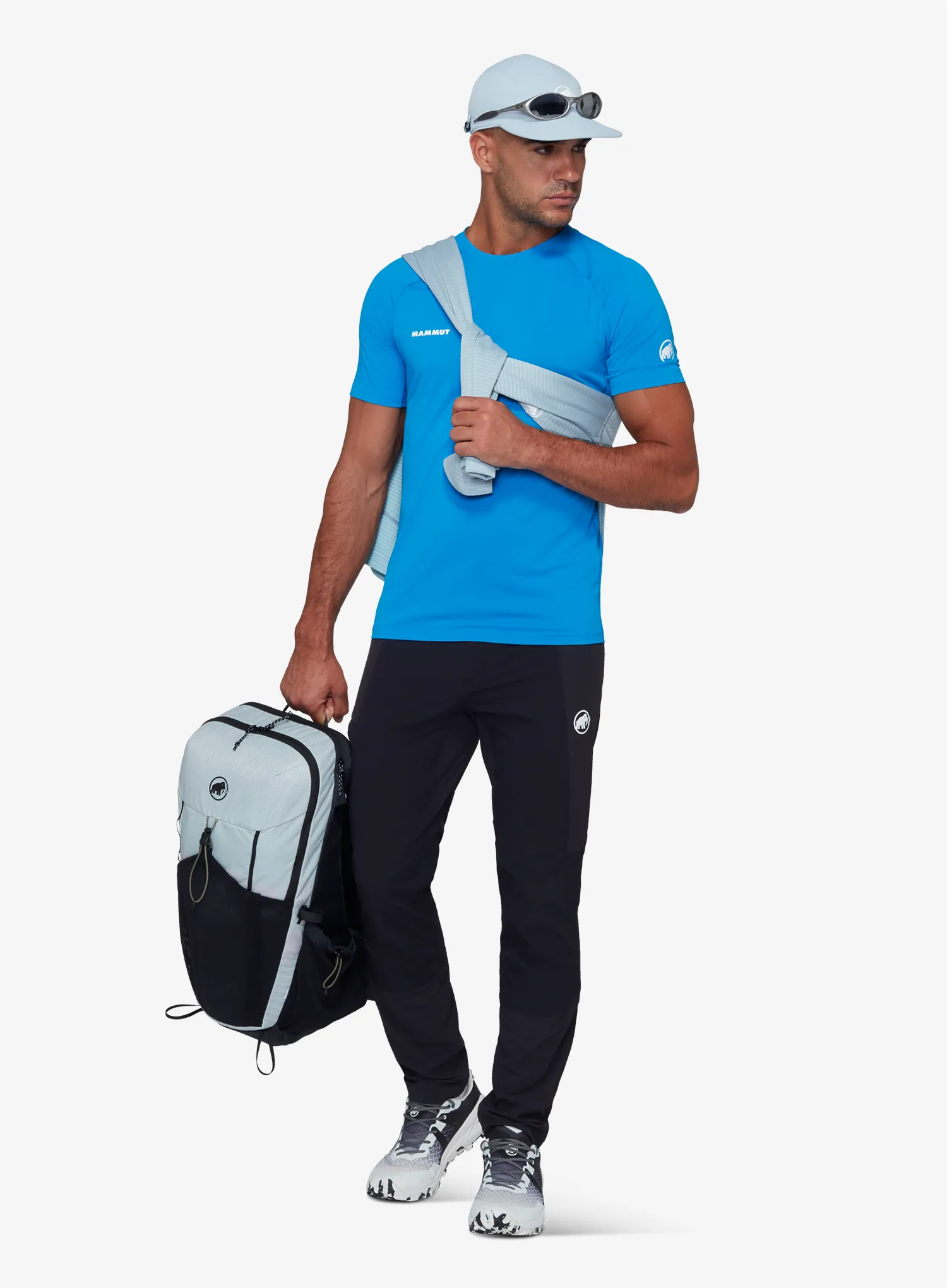 Majica s kratkimi rokavi Mammut Ducan FL T-Shirt - glacier blue