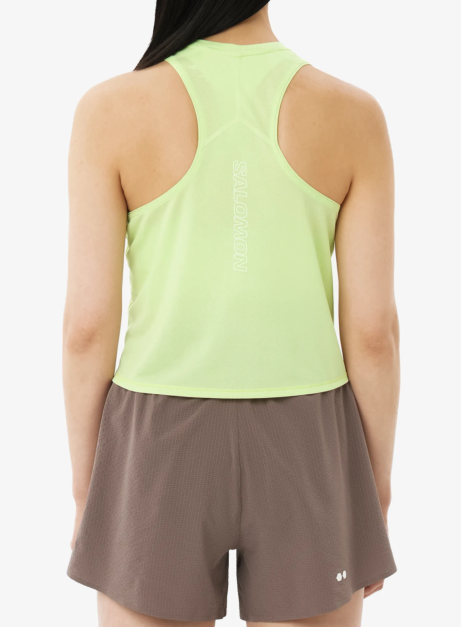 Ženski top Salomon Sense Aero Short Tank - butterfly