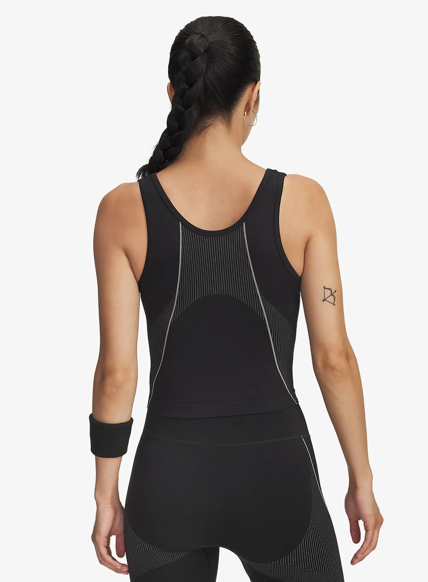 Ženski top Under Armour Vanish Seamless Tank - black/steel/stee