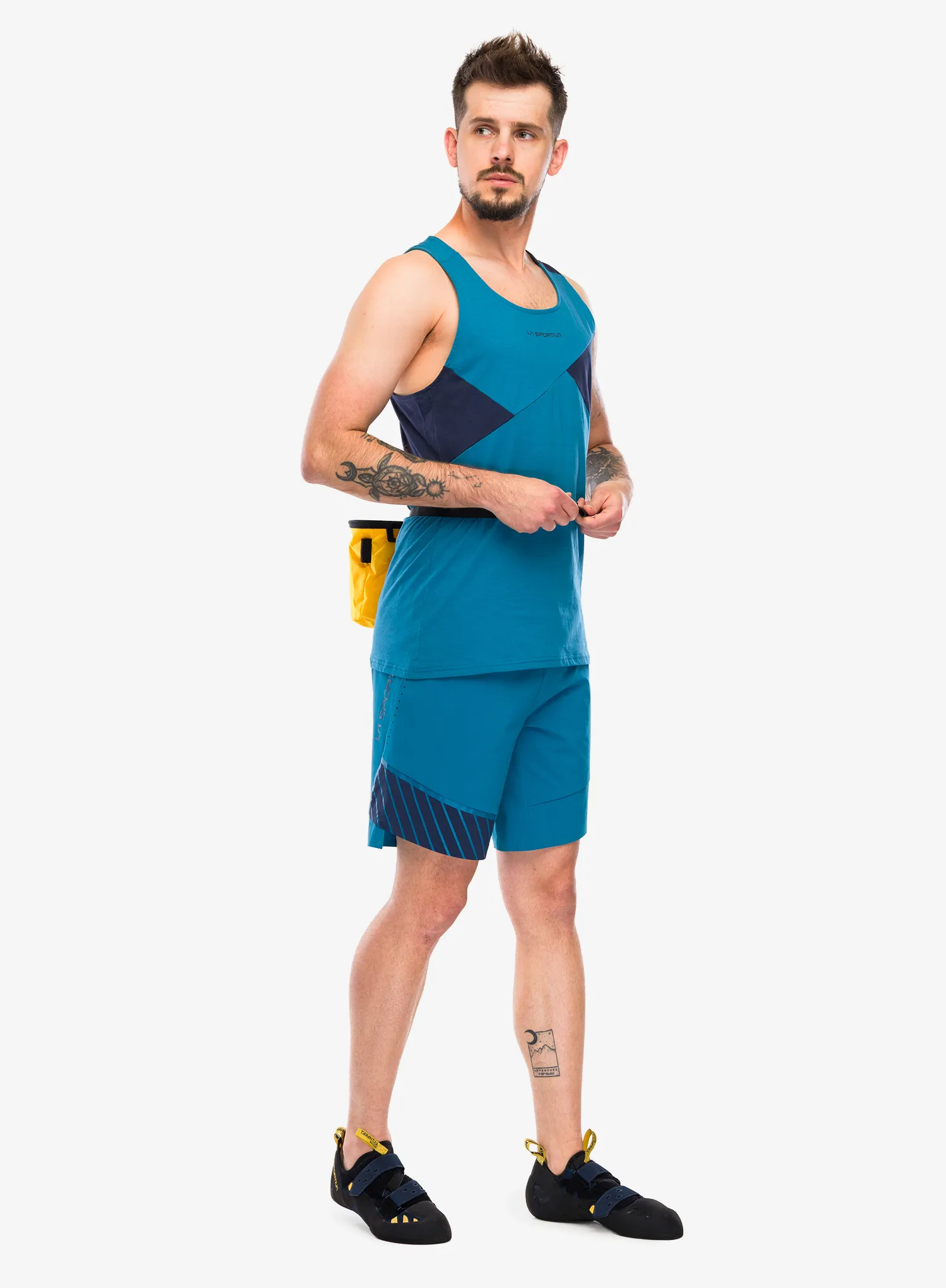 Moški top La Sportiva Dude Tank - lake/night sky