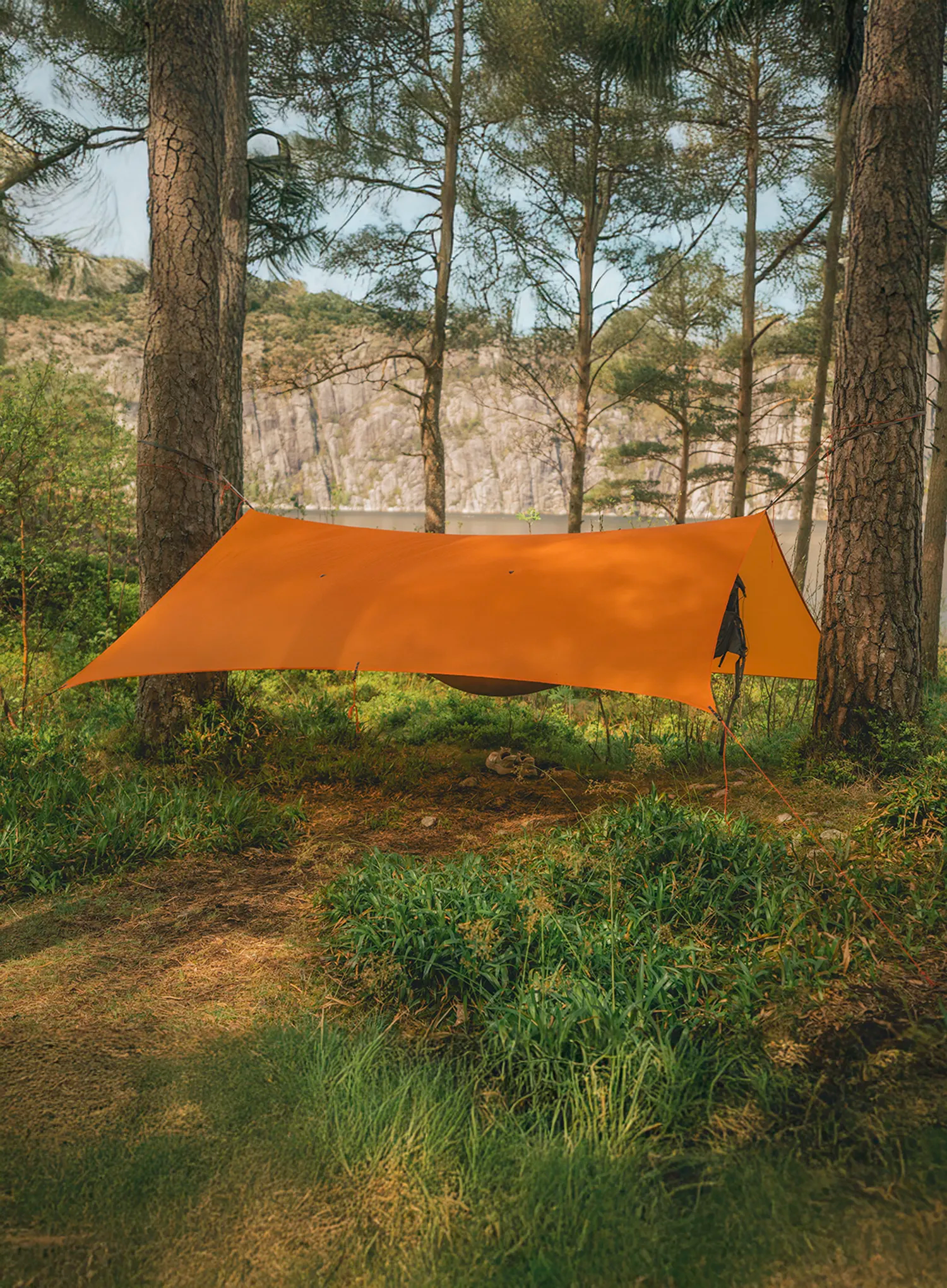 Ponjava Robens Vestis 3.10 x 2.92 Duo tarp UL - orange