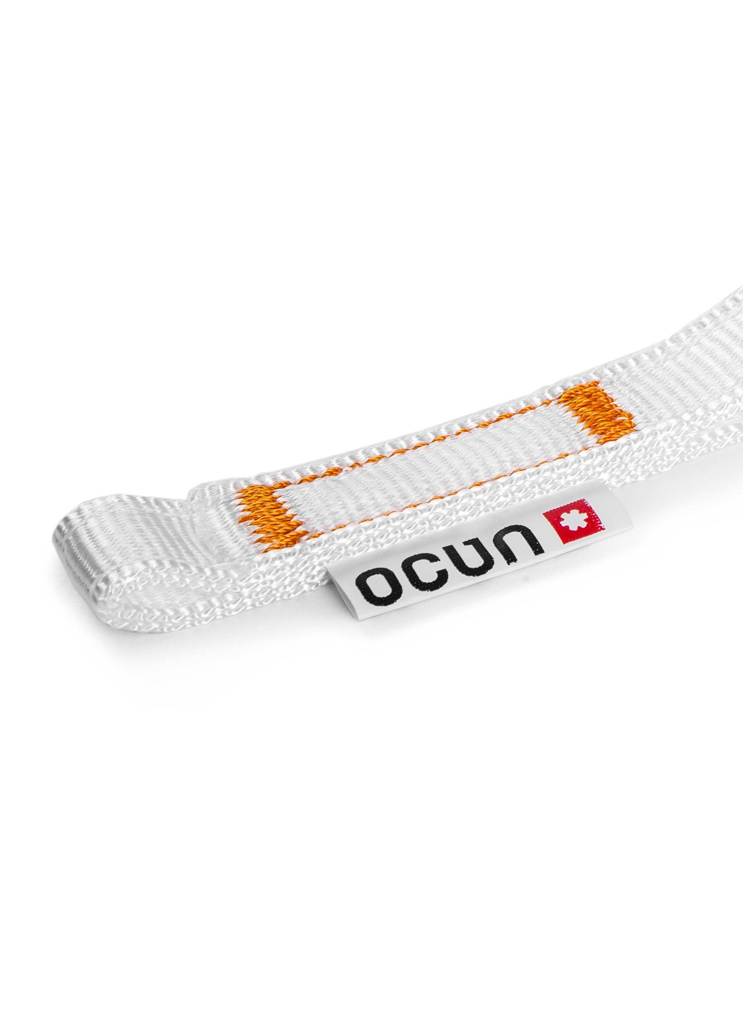 Rezervna zanka Ocun Quickdraw Ring Bio-Dyn 15 mm 20 cm - white/orange