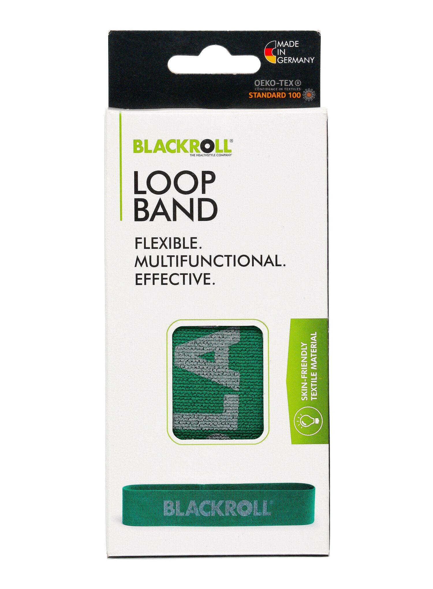 Trak za vadbo Blackroll Loop Band - green