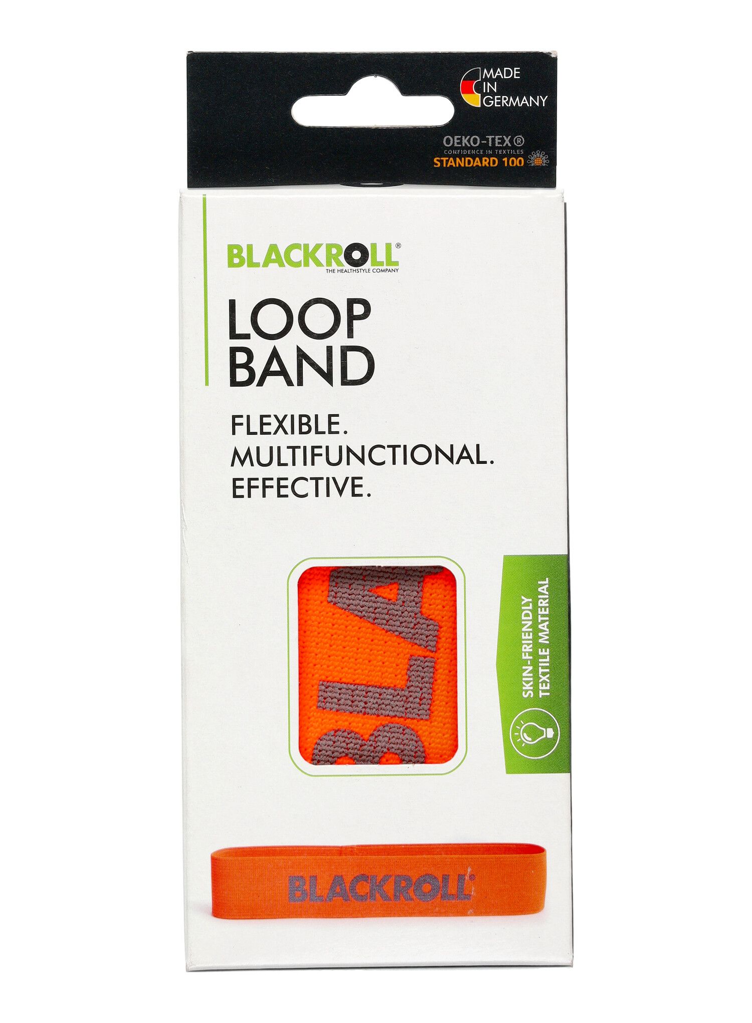 Oporni trak Blackroll Loop Band - orange