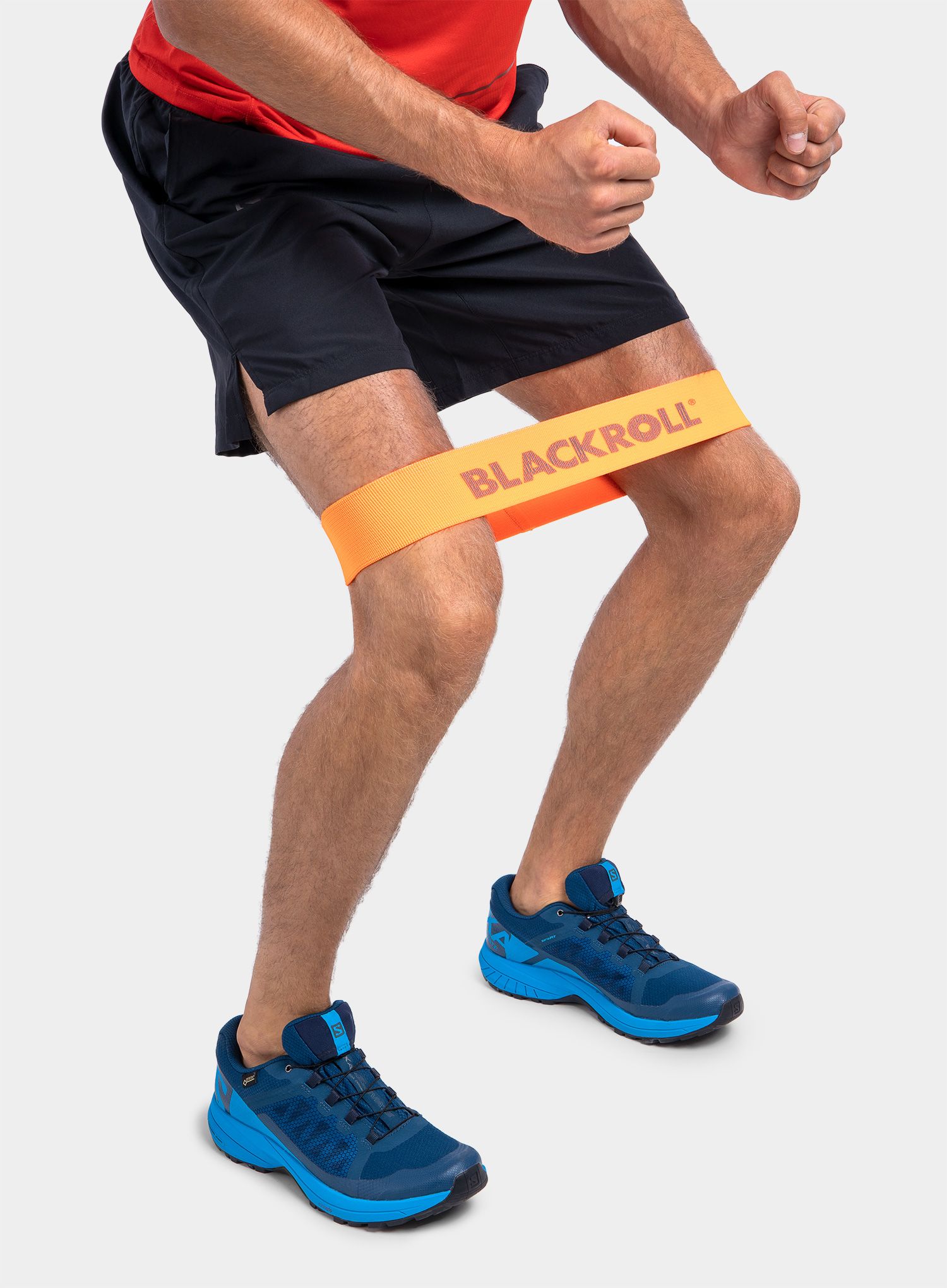 Oporni trak Blackroll Loop Band - orange