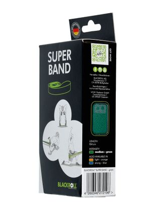 Oporni trak Blackroll Super Band - green