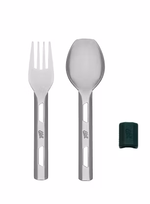 Termo posoda za malico Esbit Classic Food Jug with Cutlery Set 0,75L - forest green
