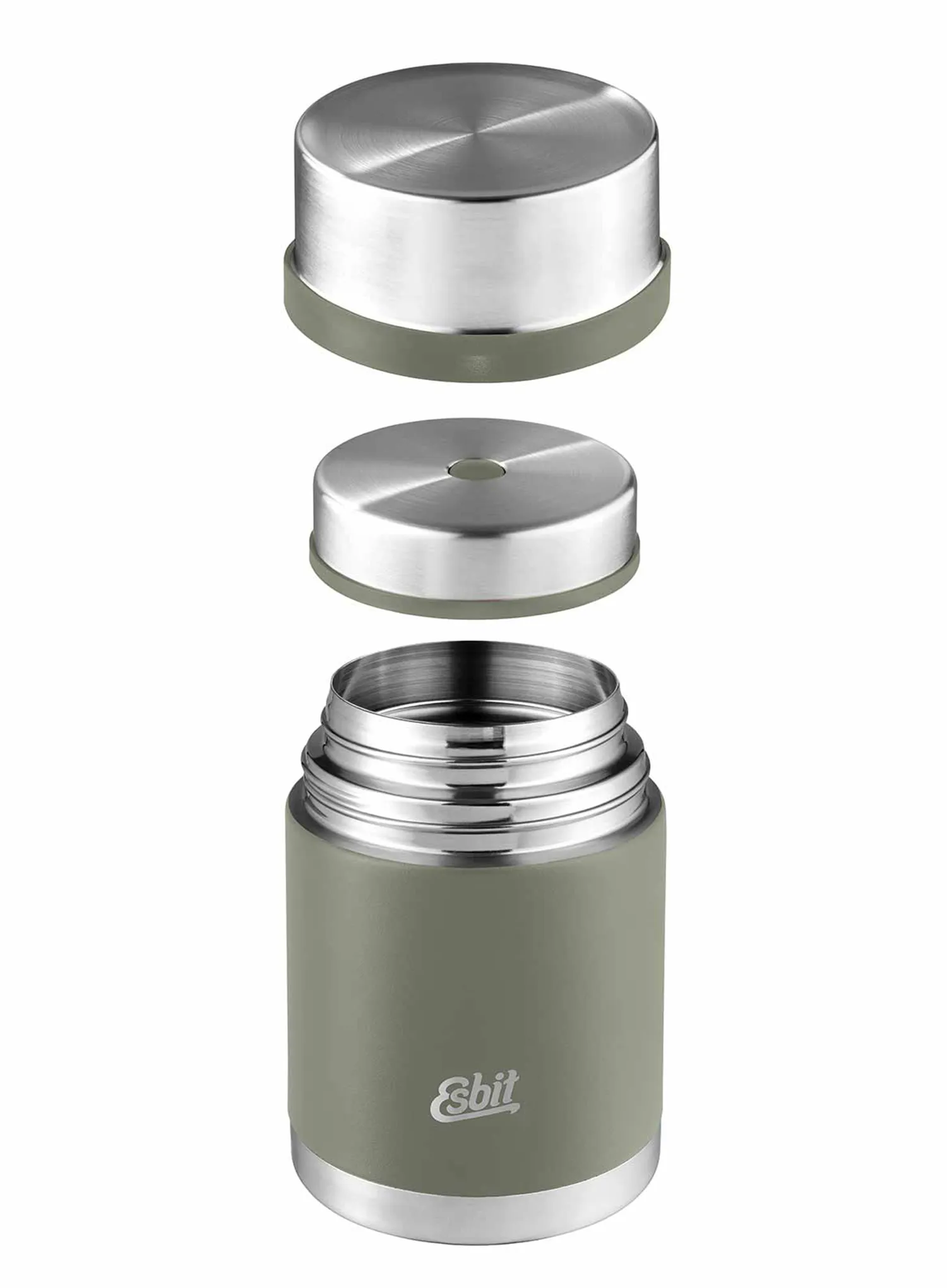 Termo posoda za malico Esbit Sculptor Food Jug 500 ml - stone grey