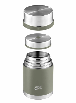 Termo posoda za malico Esbit Sculptor Food Jug 500 ml - stone grey