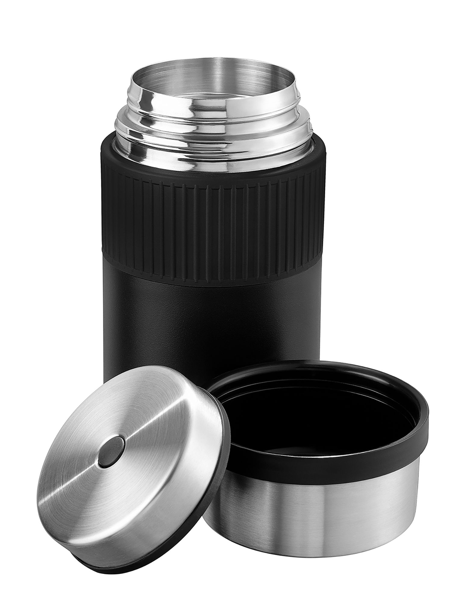 Termo posoda za malico Esbit Sculptor Food Jug with Sleeve 1L - black