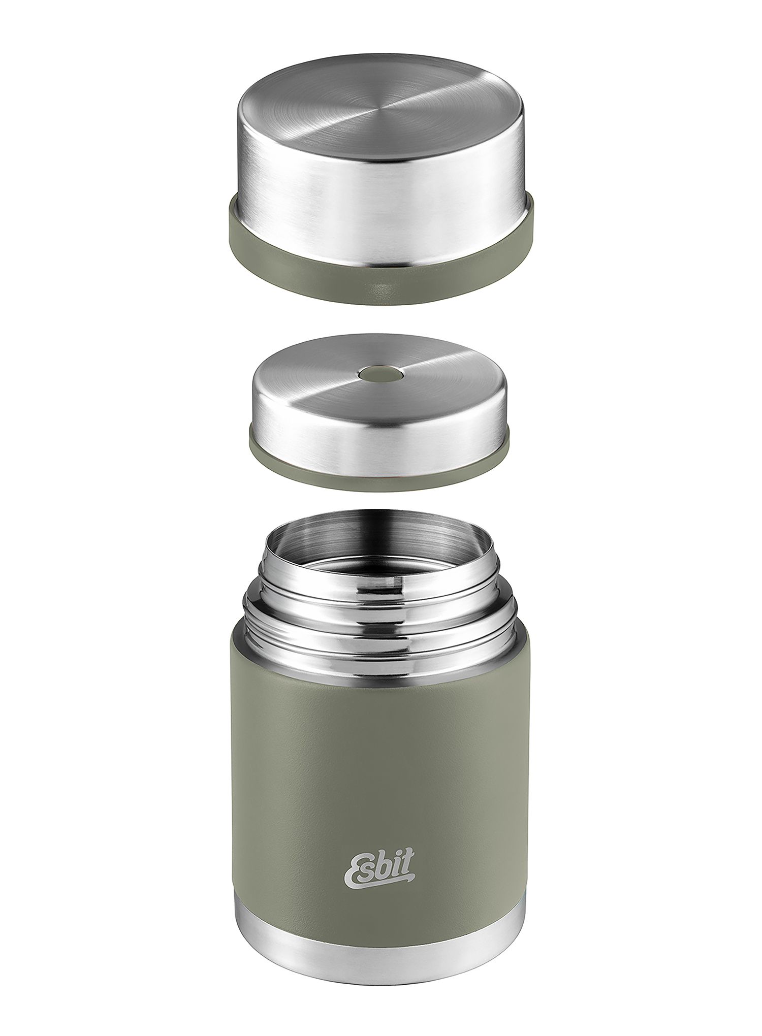 Termo posoda za malico Esbit Sculptor Food Jug 500 ml - stone grey
