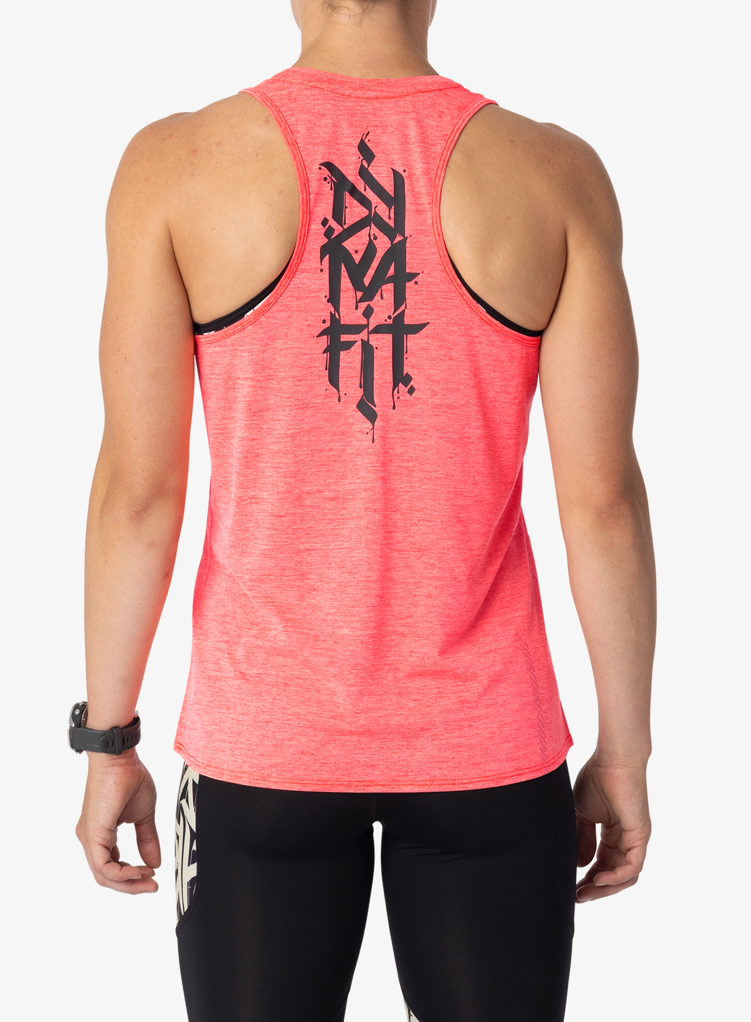Ženski top Dynafit Trail Tank - ultra coral