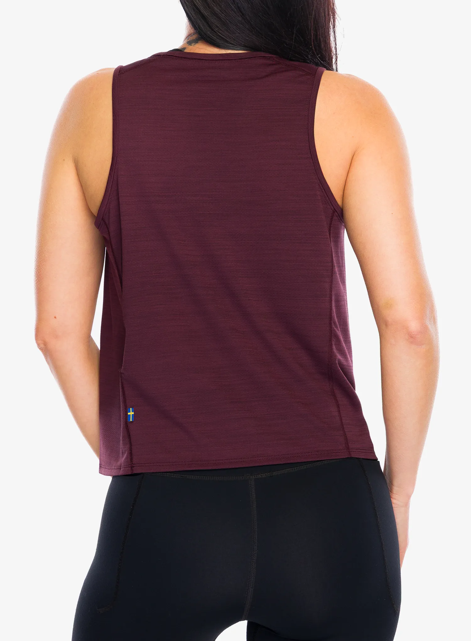 Ženski top Fjallraven Abisko Lite Tank - port