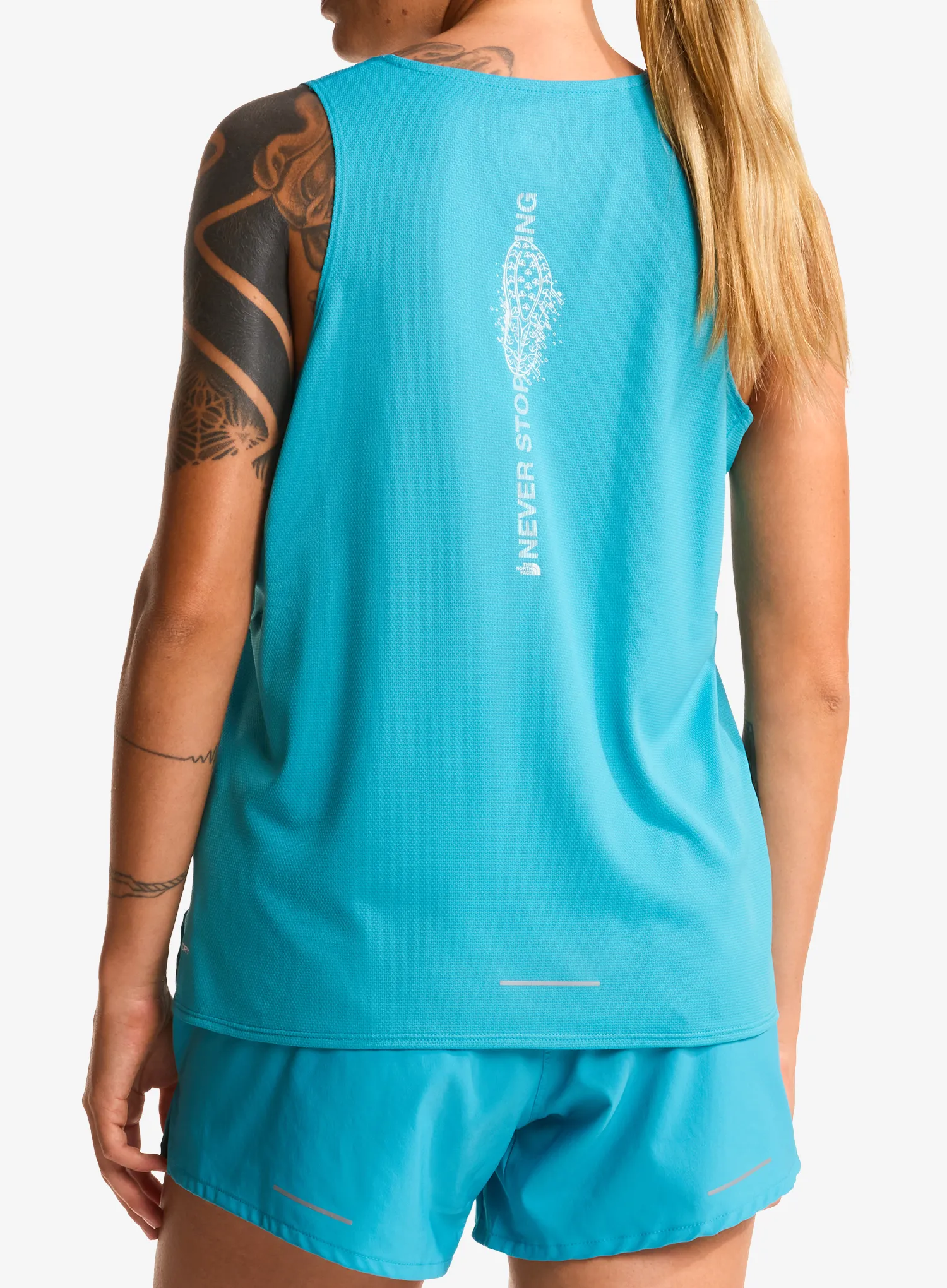 Ženski top The North Face Lightbright Tank - river ice