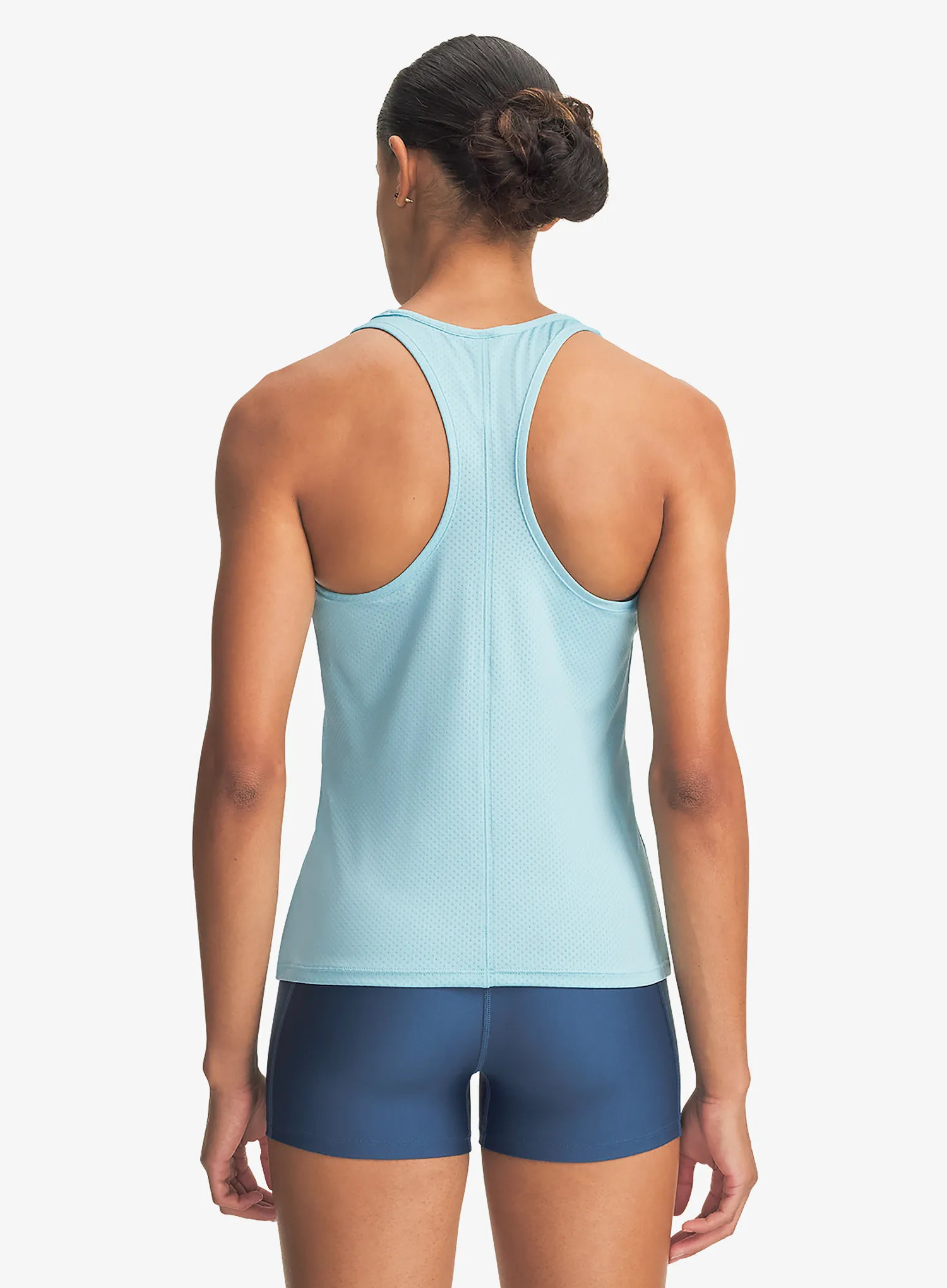 Ženski top Under Armour Tech Mesh Racer Tank - blue haze/white