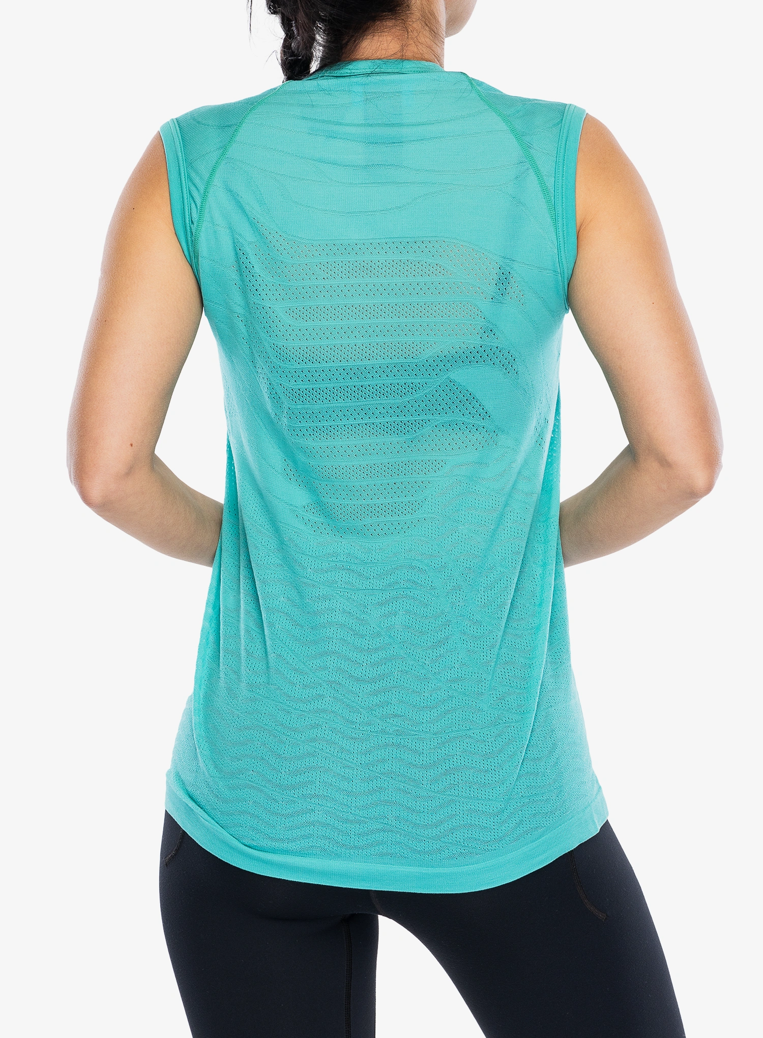 Ženski top UYN OW Aerocross Self Layer Sleeveless Regular - water garden
