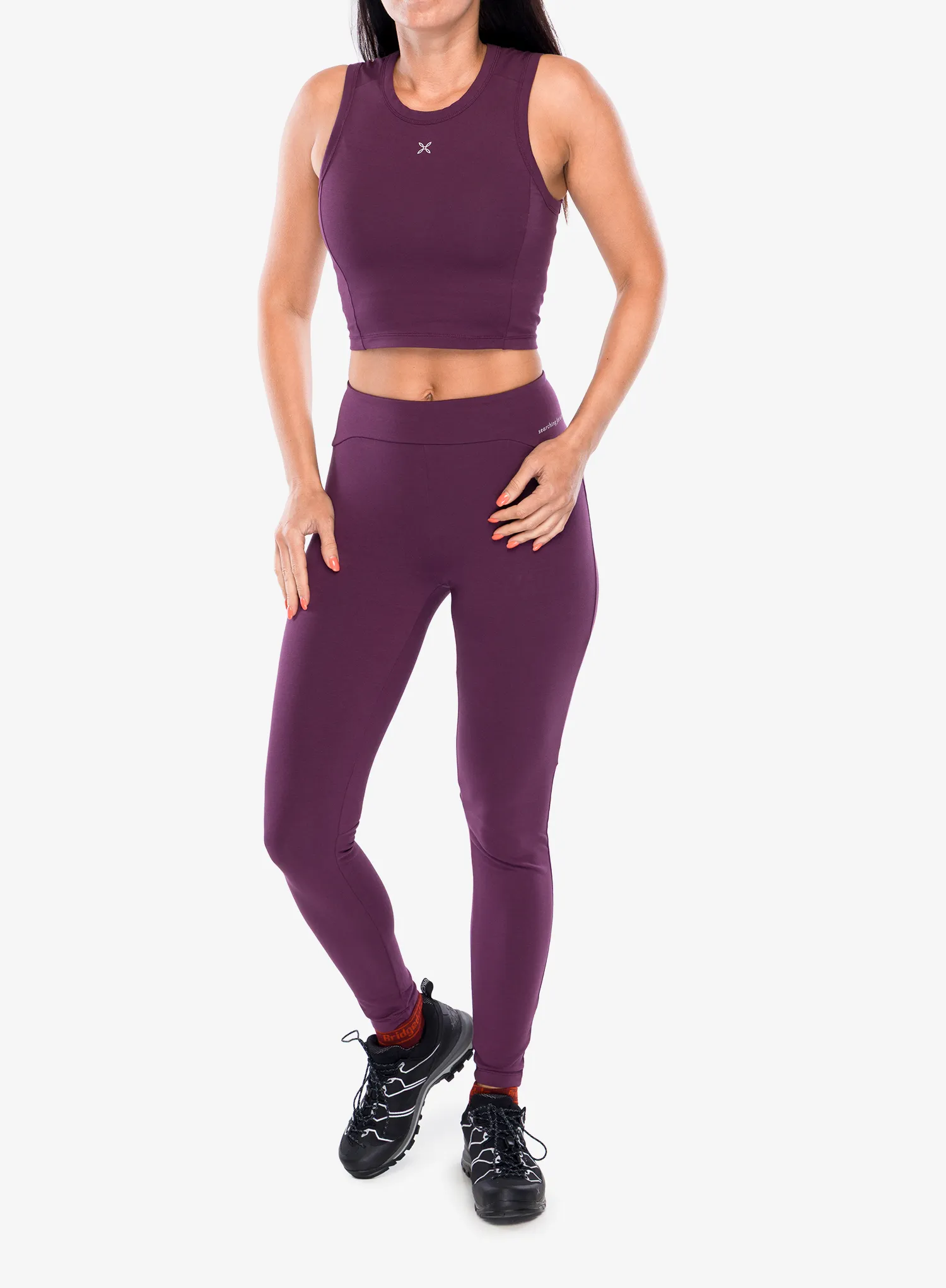 Ženski plezalni top Montura Shiva Tank Top - wine red
