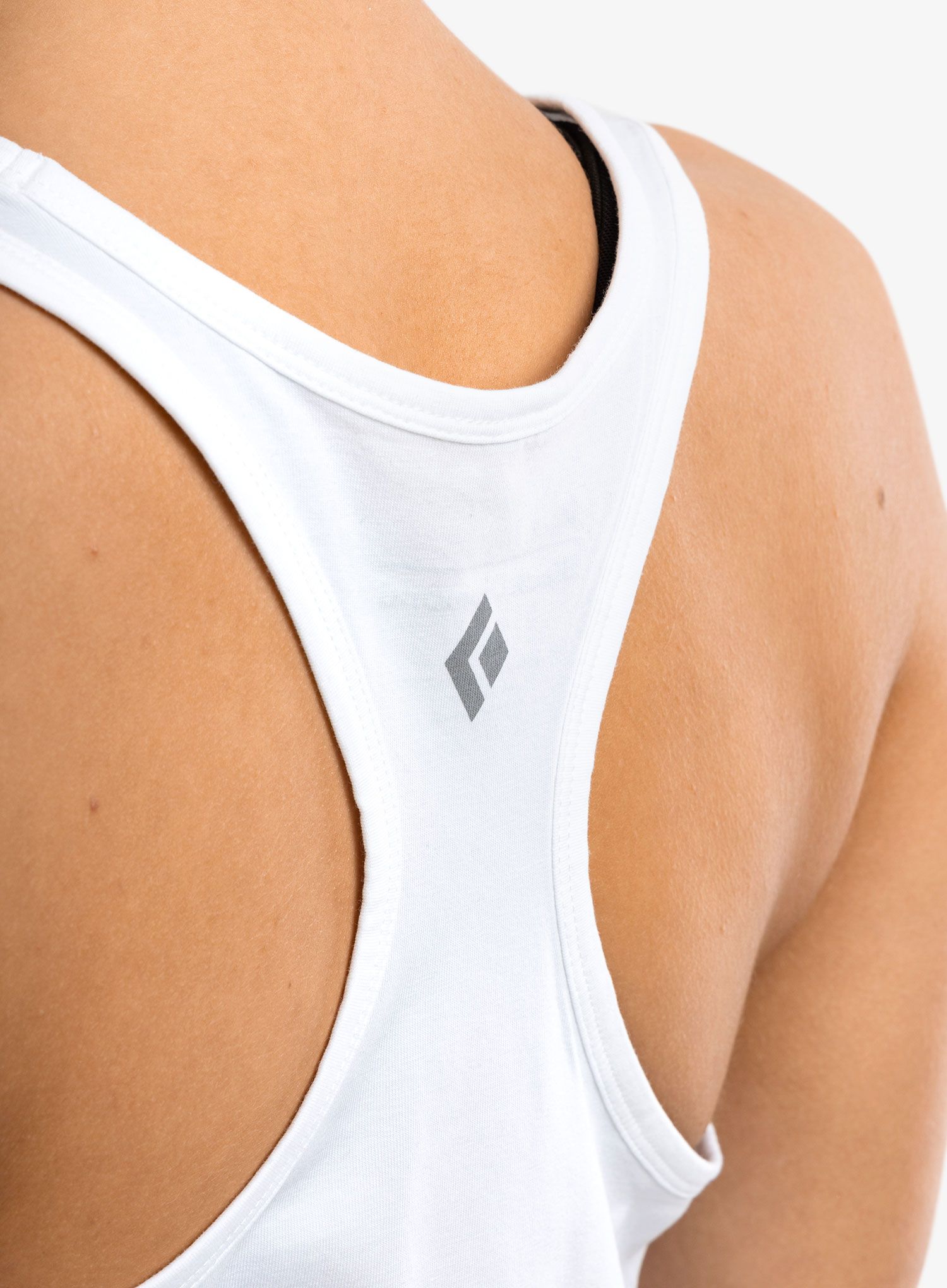 Ženski top Black Diamond Rainbow Diamond Tank - white