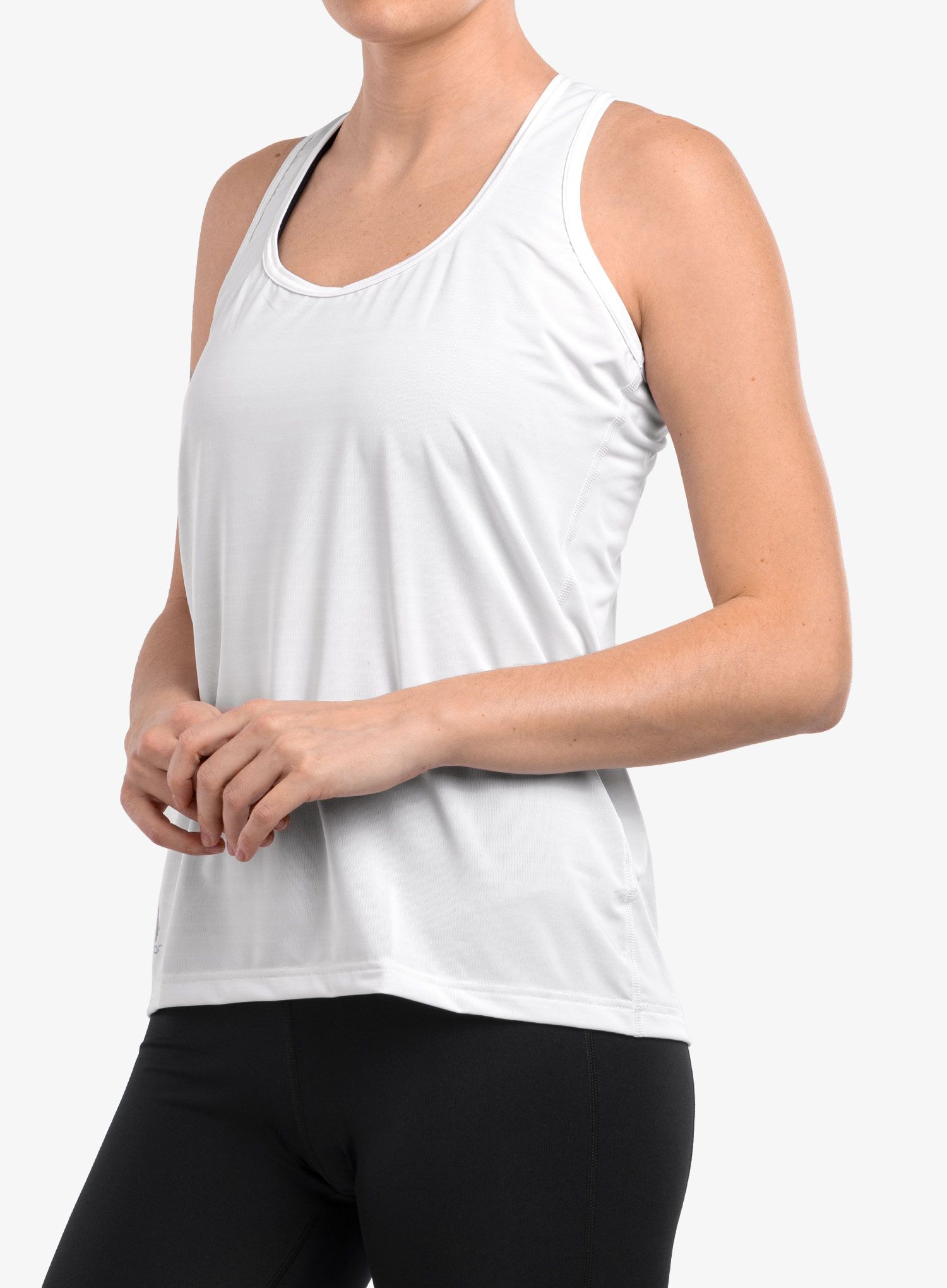 Ženski top Sensor Coolmax Fresh Performance Tee - white hand