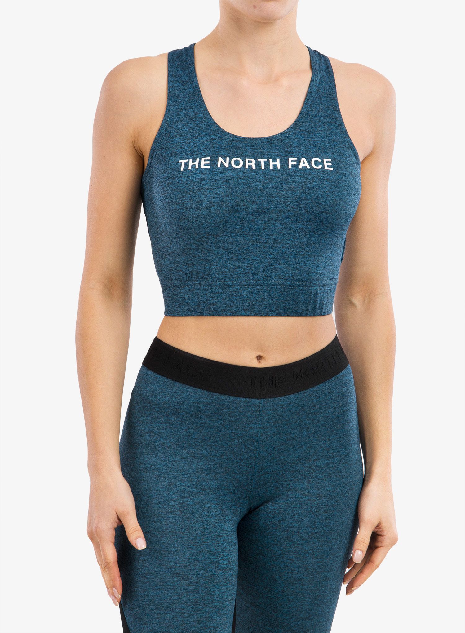 Ženski top The North Face MA Tanklette - banff blue blk/blk