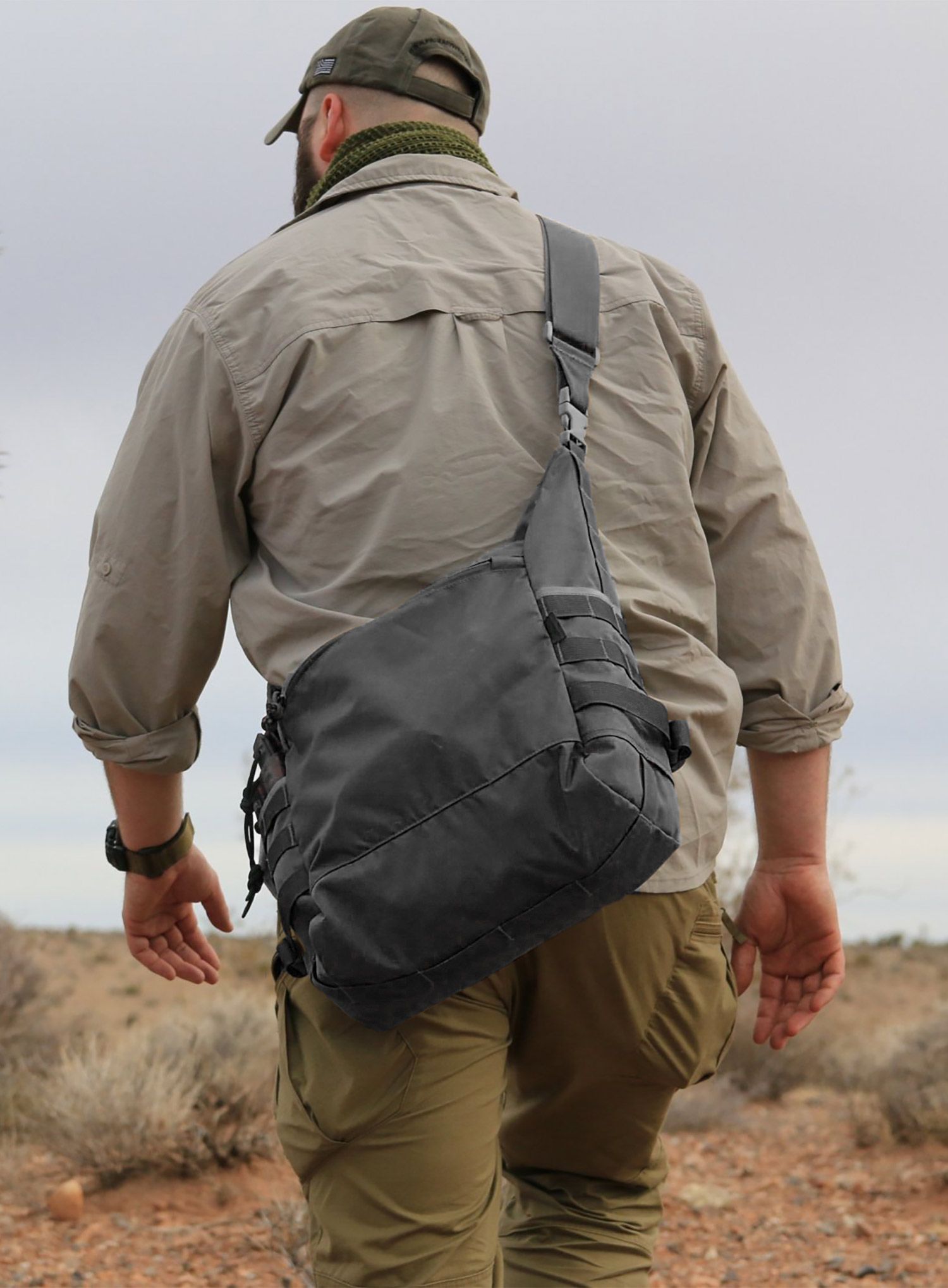 Torba Helikon-Tex Bushcraft Satchel - Cordura - shadow grey