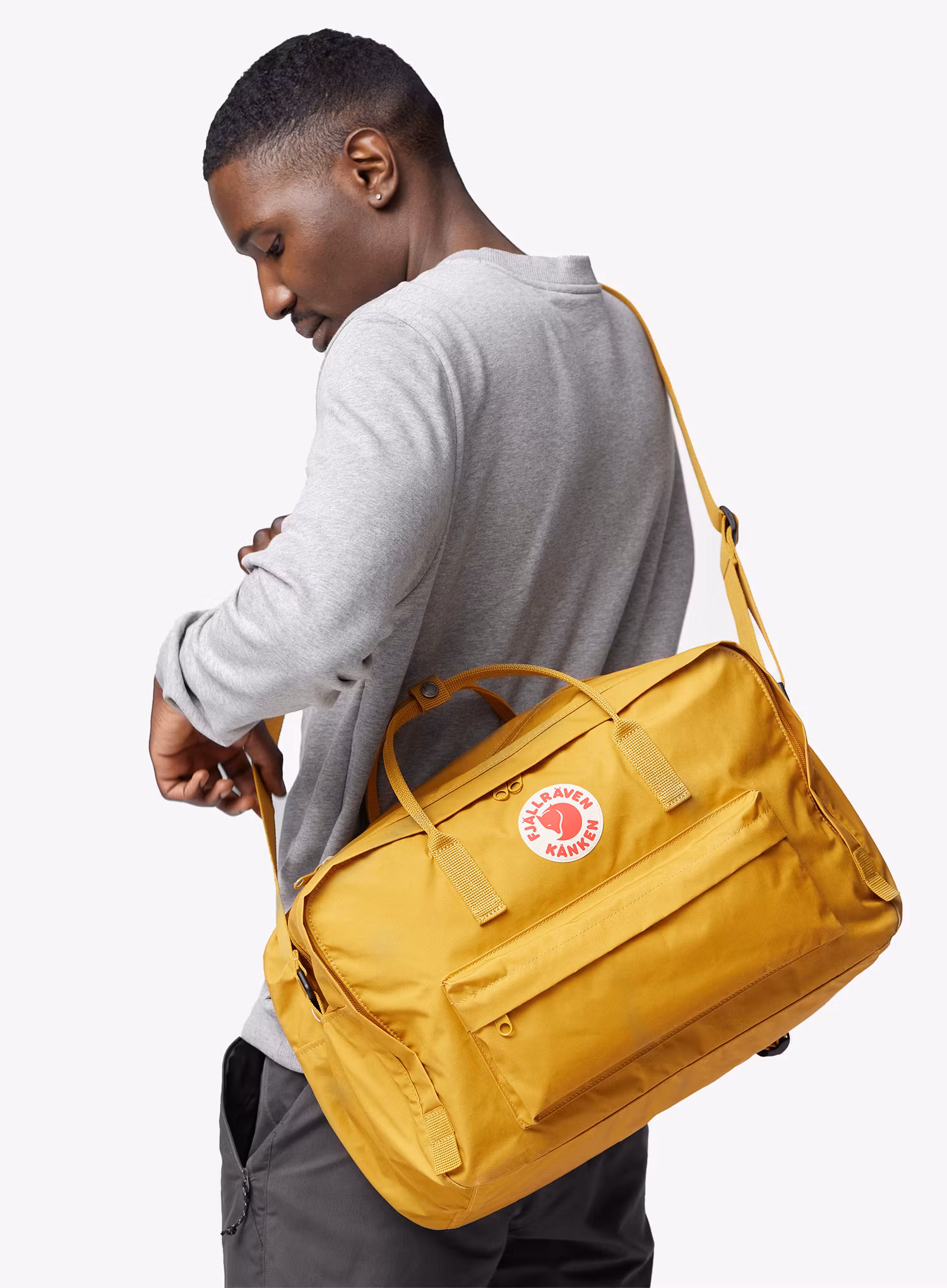 Mestna torba Fjallraven Kanken Weekender - ochre